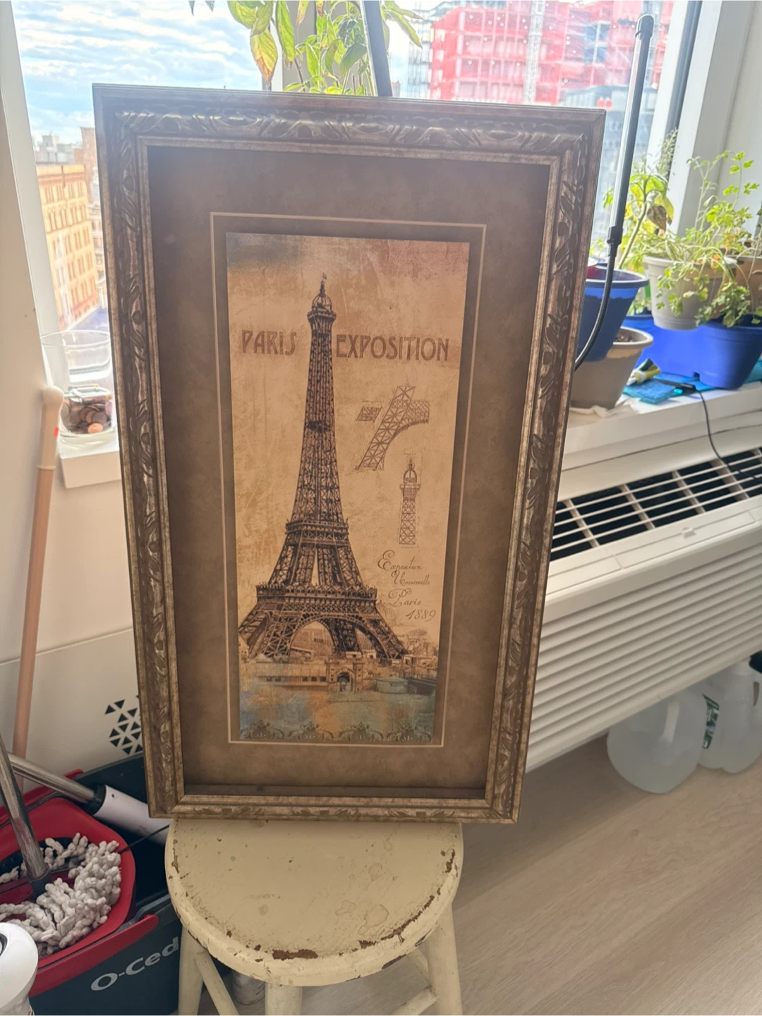 Paris Exposition Eiffel Tower Framed Wall Art