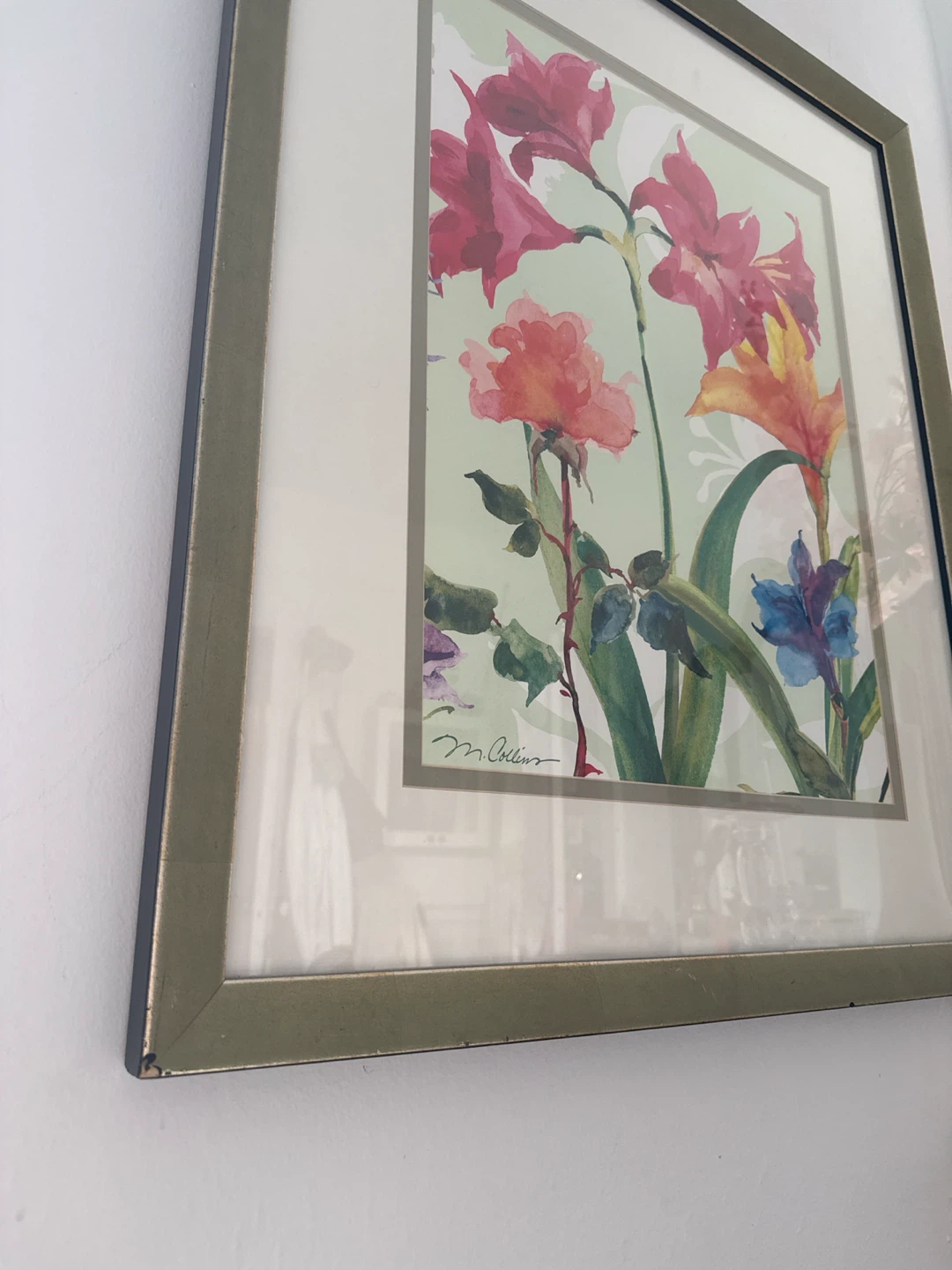 M. Collins Floral Framed Art Print - photo 2