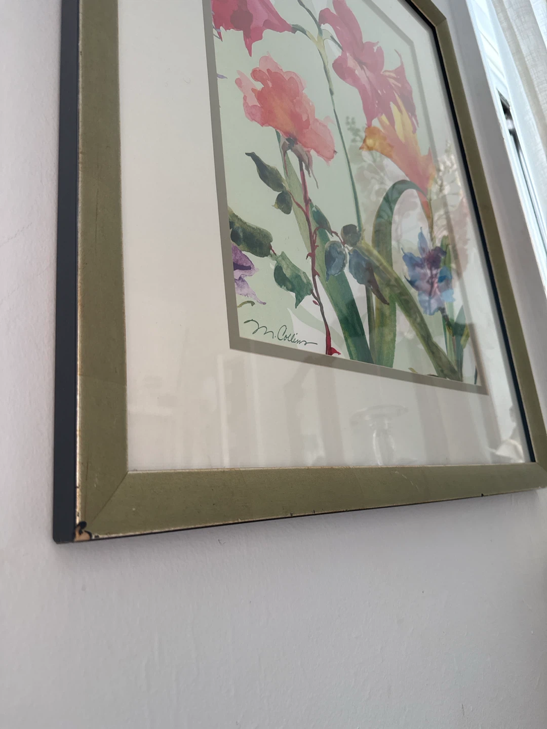 M. Collins Floral Framed Art Print - photo 4
