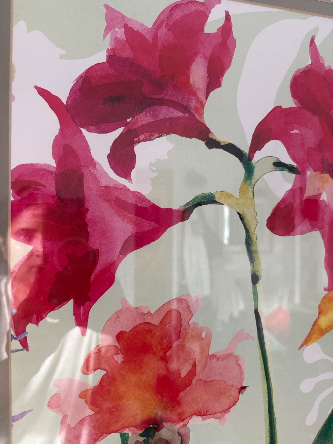 M. Collins Floral Framed Art Print - photo 5