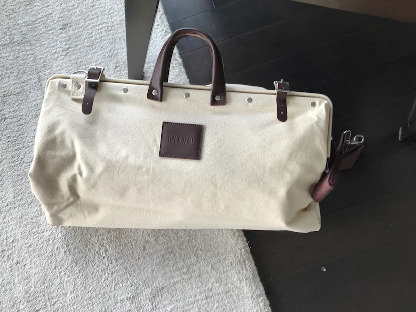 Line of Trade Canvas Weekender Bag
