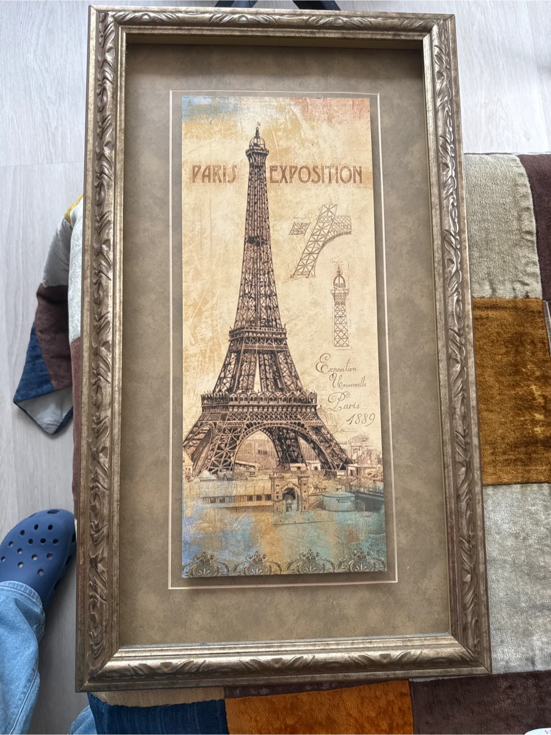 Paris Exposition Eiffel Tower Framed Wall Art - photo 2