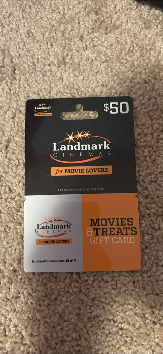 Landmark Cinemas $50 Gift Card