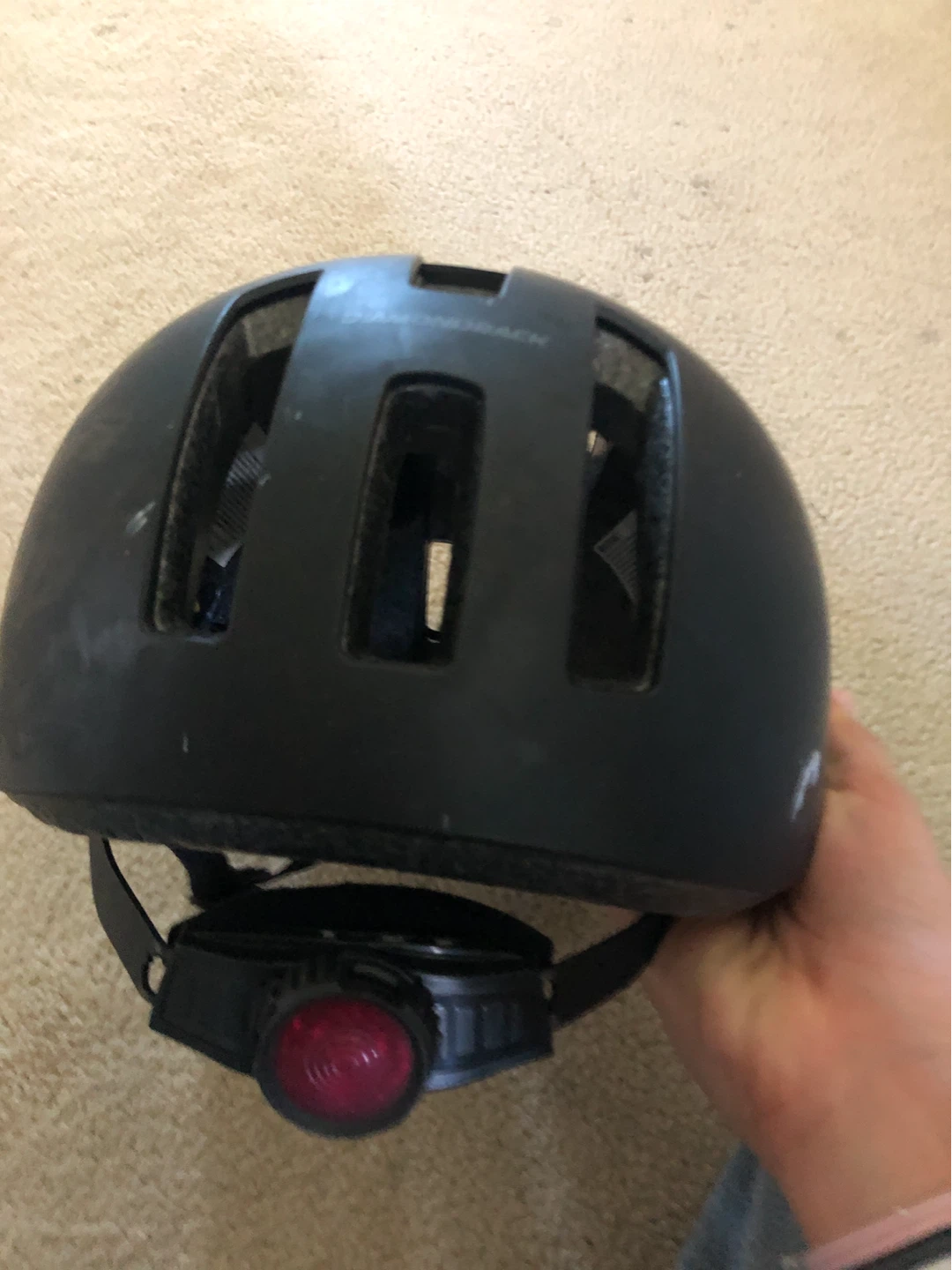 Diamondback Black Bike Helmet with Rear Light - photo 2