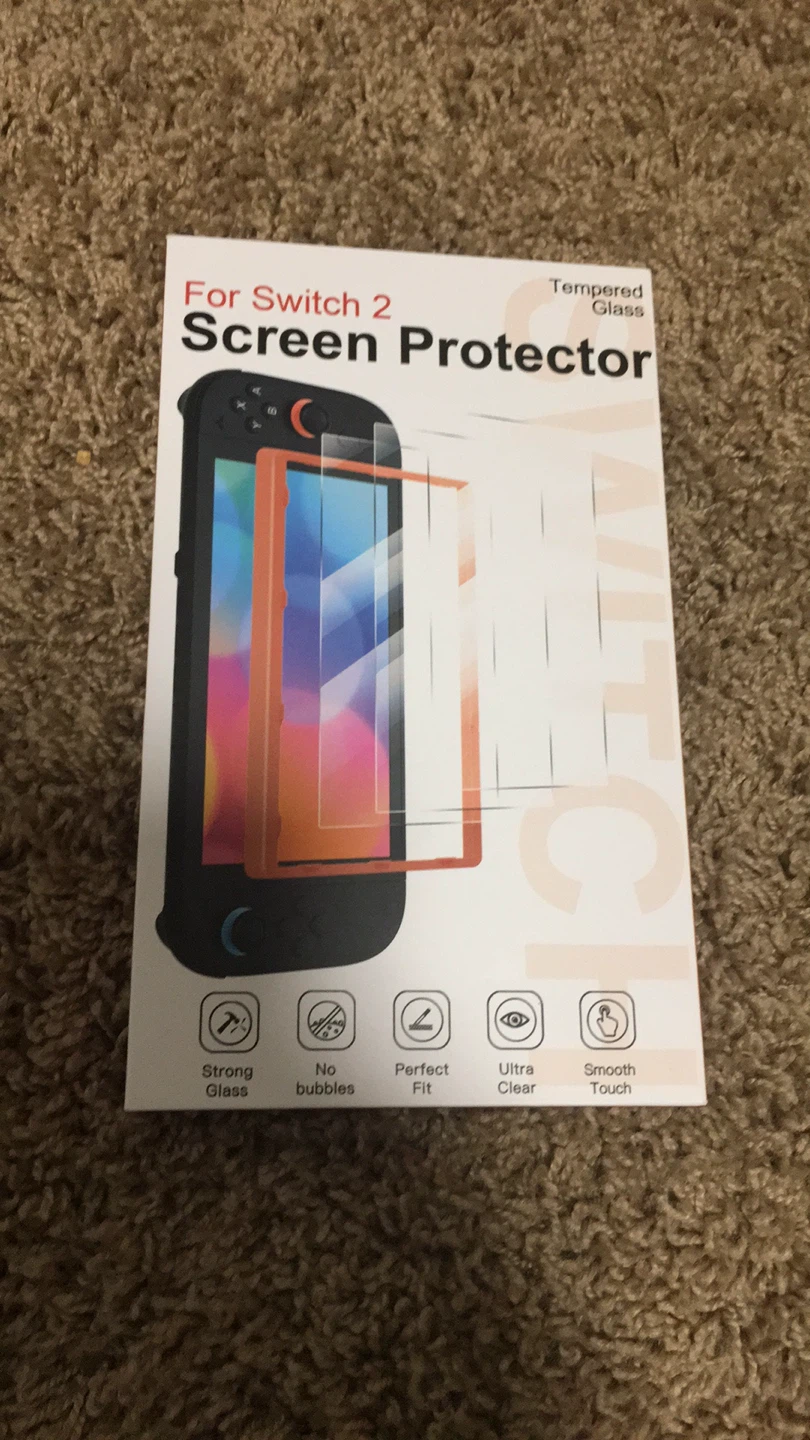 Screen Protector Tempered Glass for Switch 2
