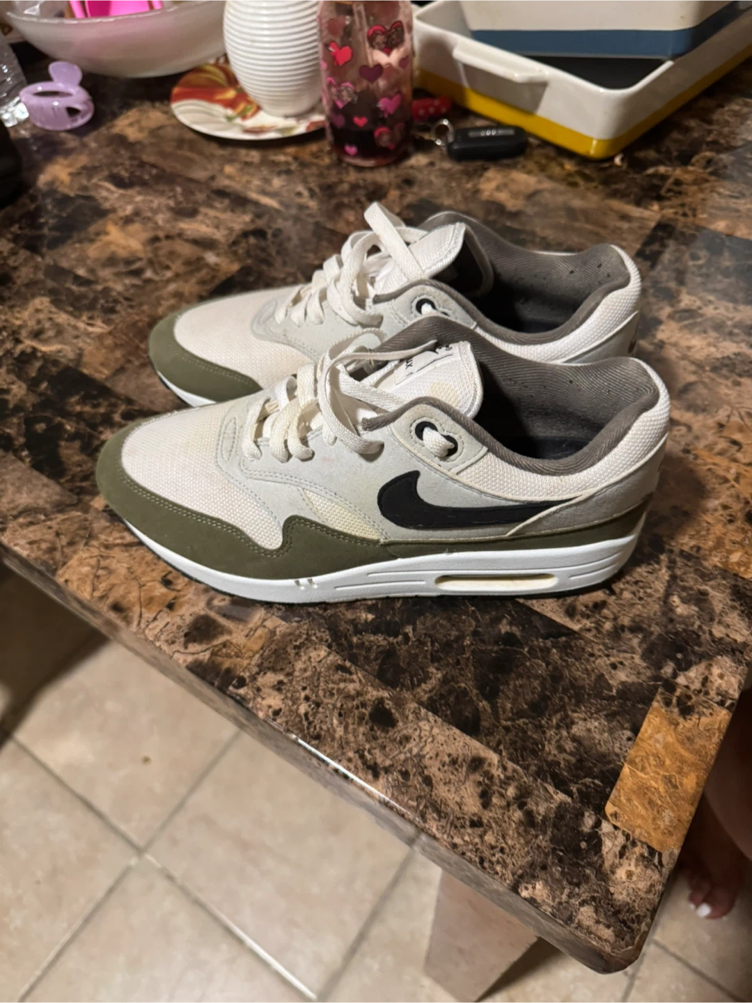 Nike Air Max 1 "Crepe Hemp" - Size 9