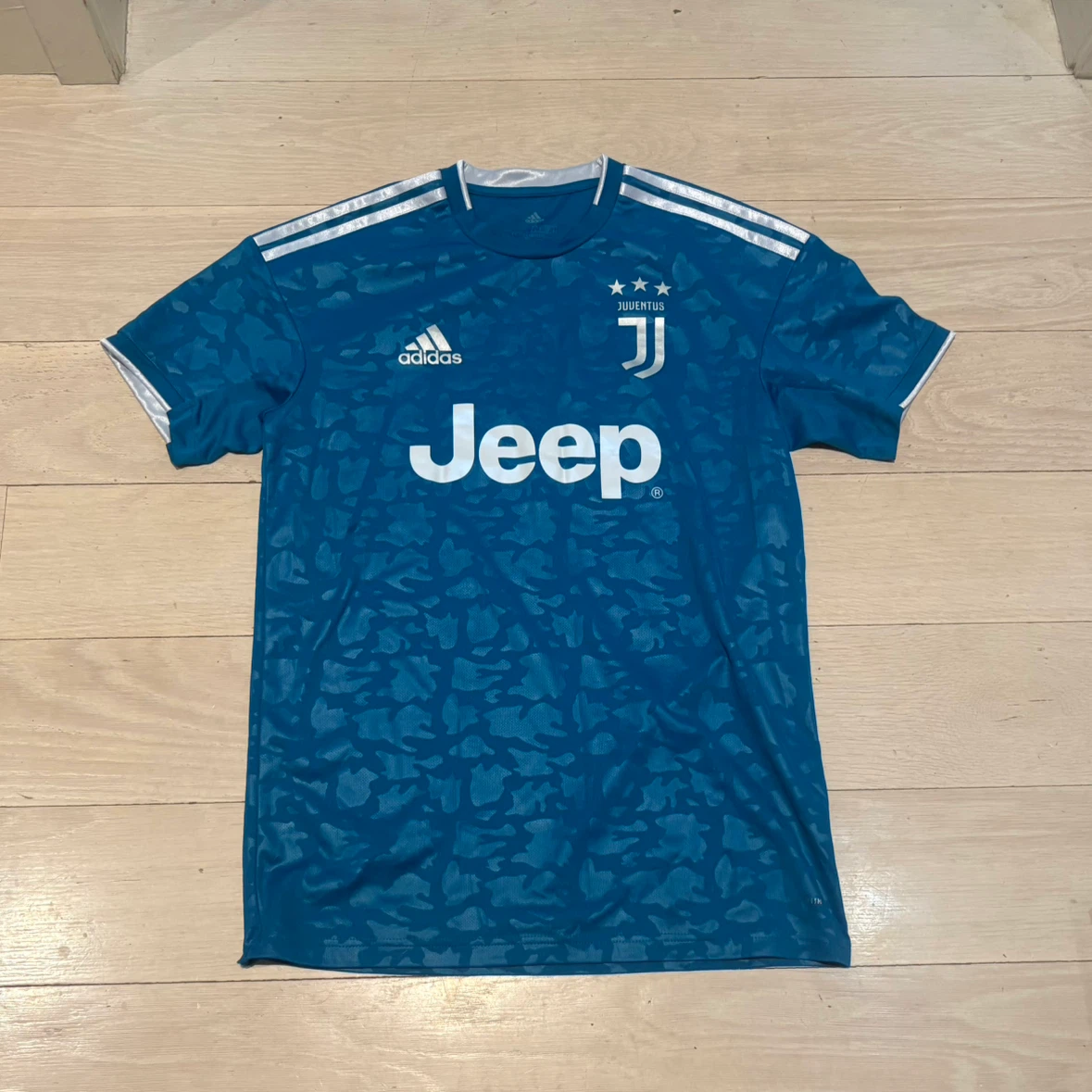 Juventus 2019-20 Shirt adidas Soccer Jersey Jeep Men's S NWOT