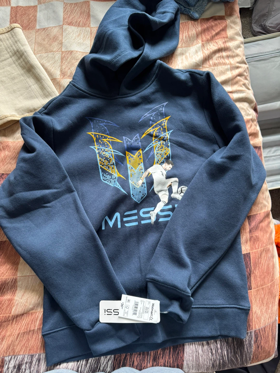 Messi Navy Hoodie XL/TG (14/16)