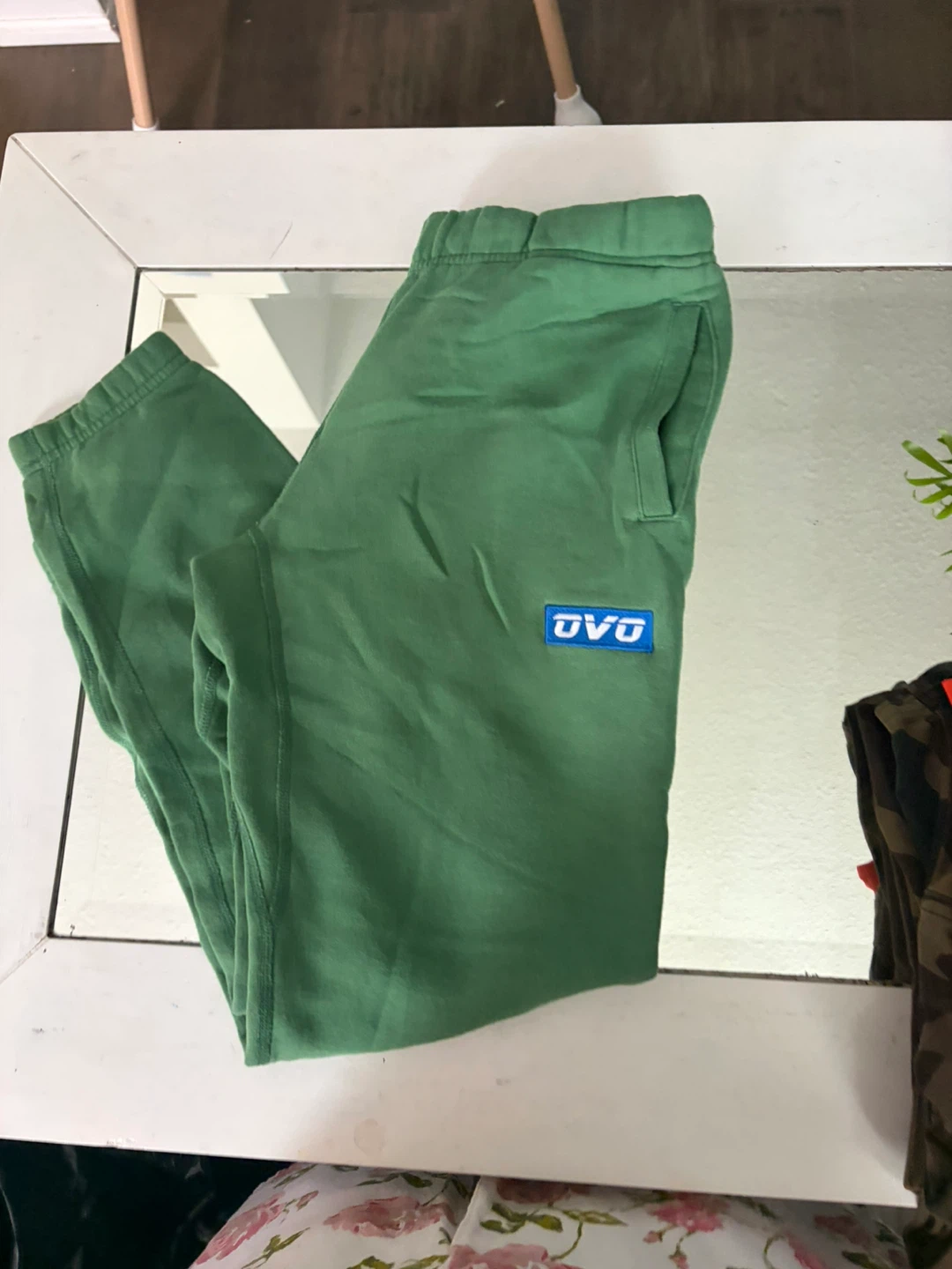 OVO Sweatpants Green - photo 2