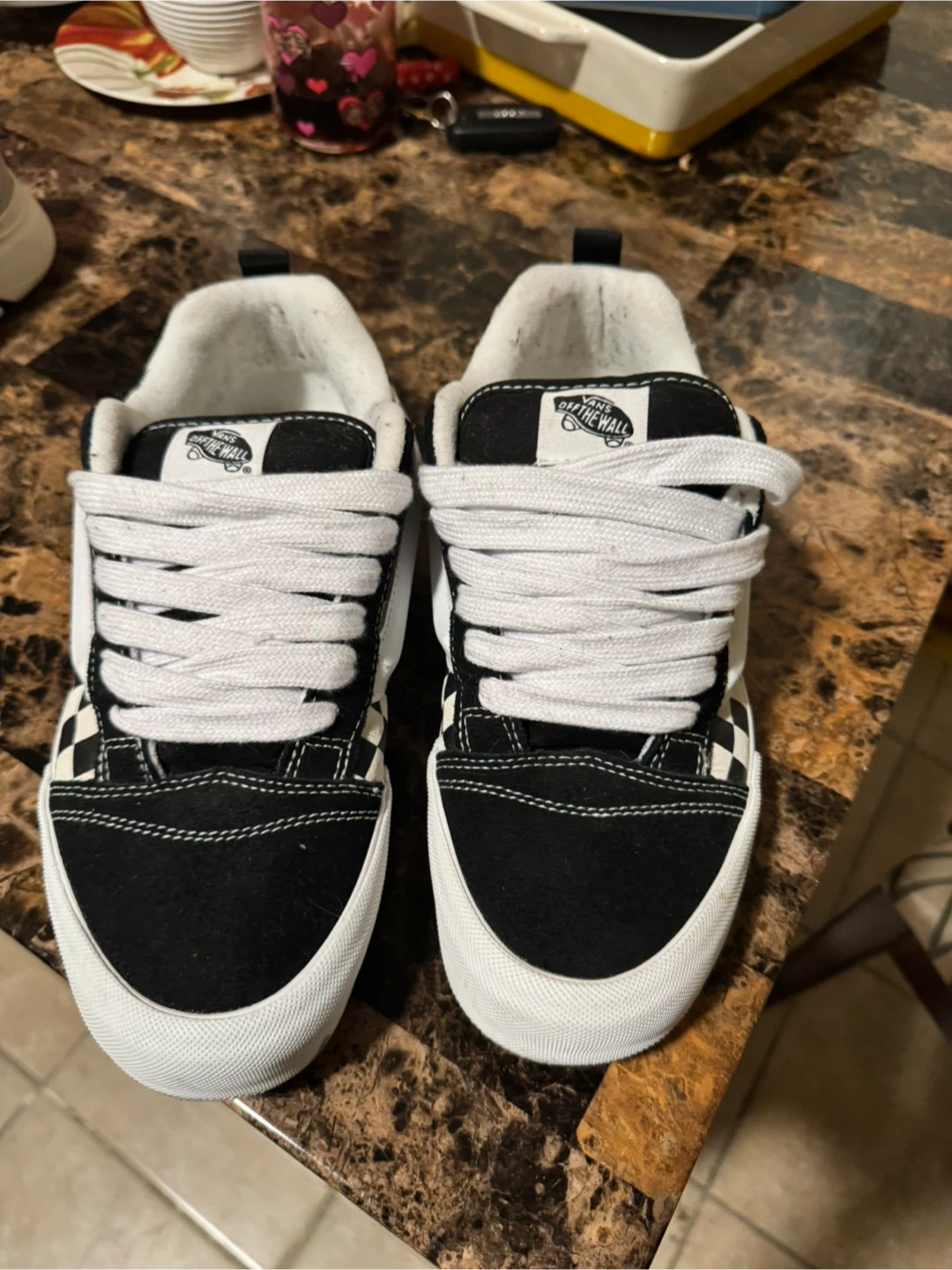 Vans Old Skool Checkerboard Skate Shoes