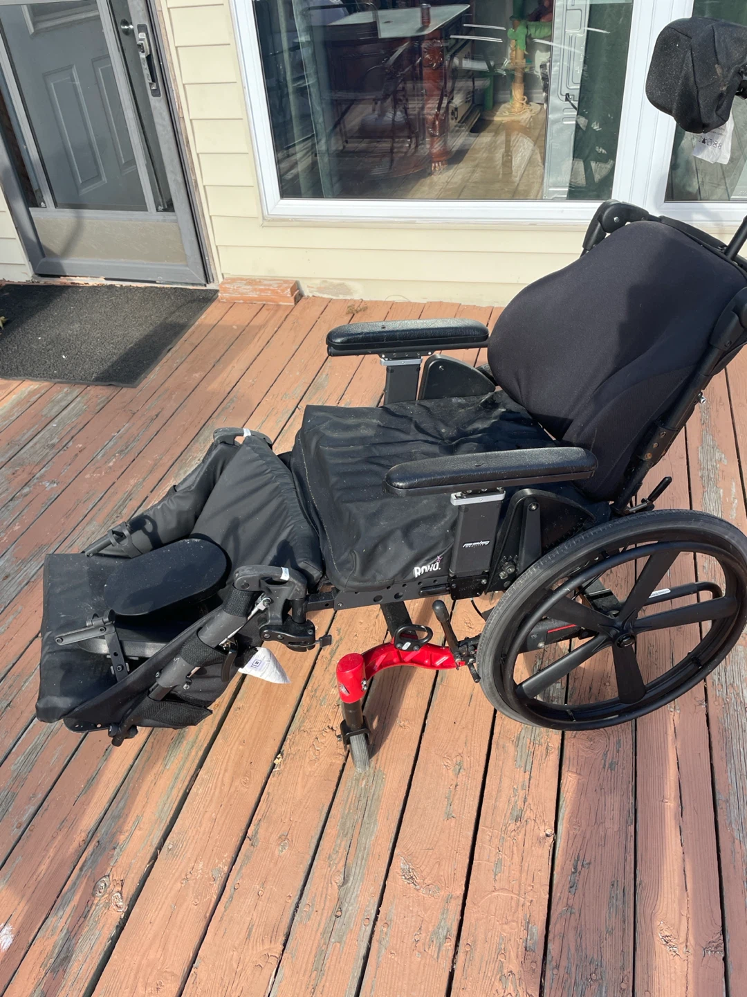 Wheel chair tilts and options