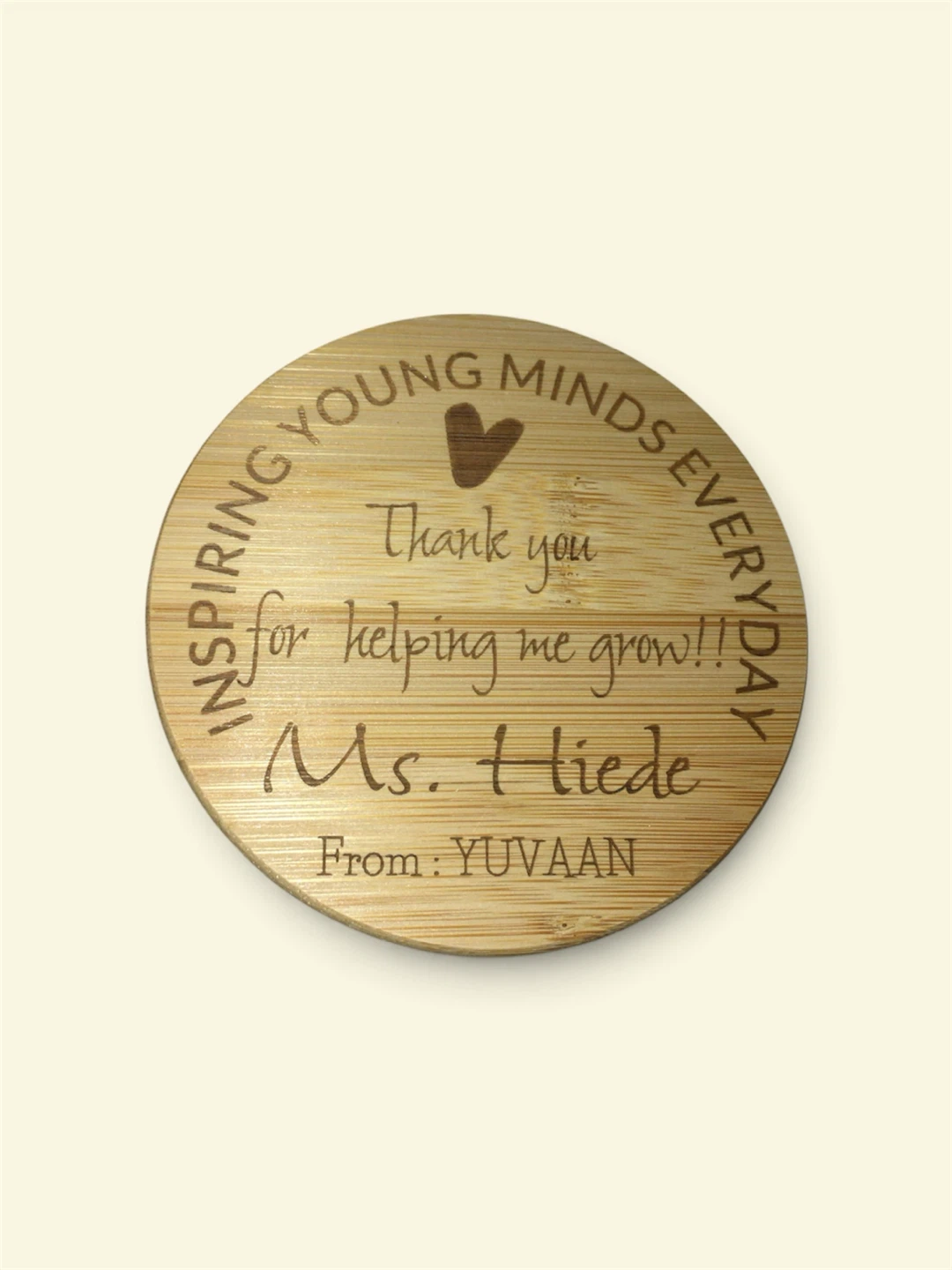 Engraved container  for Teachers - photo 2