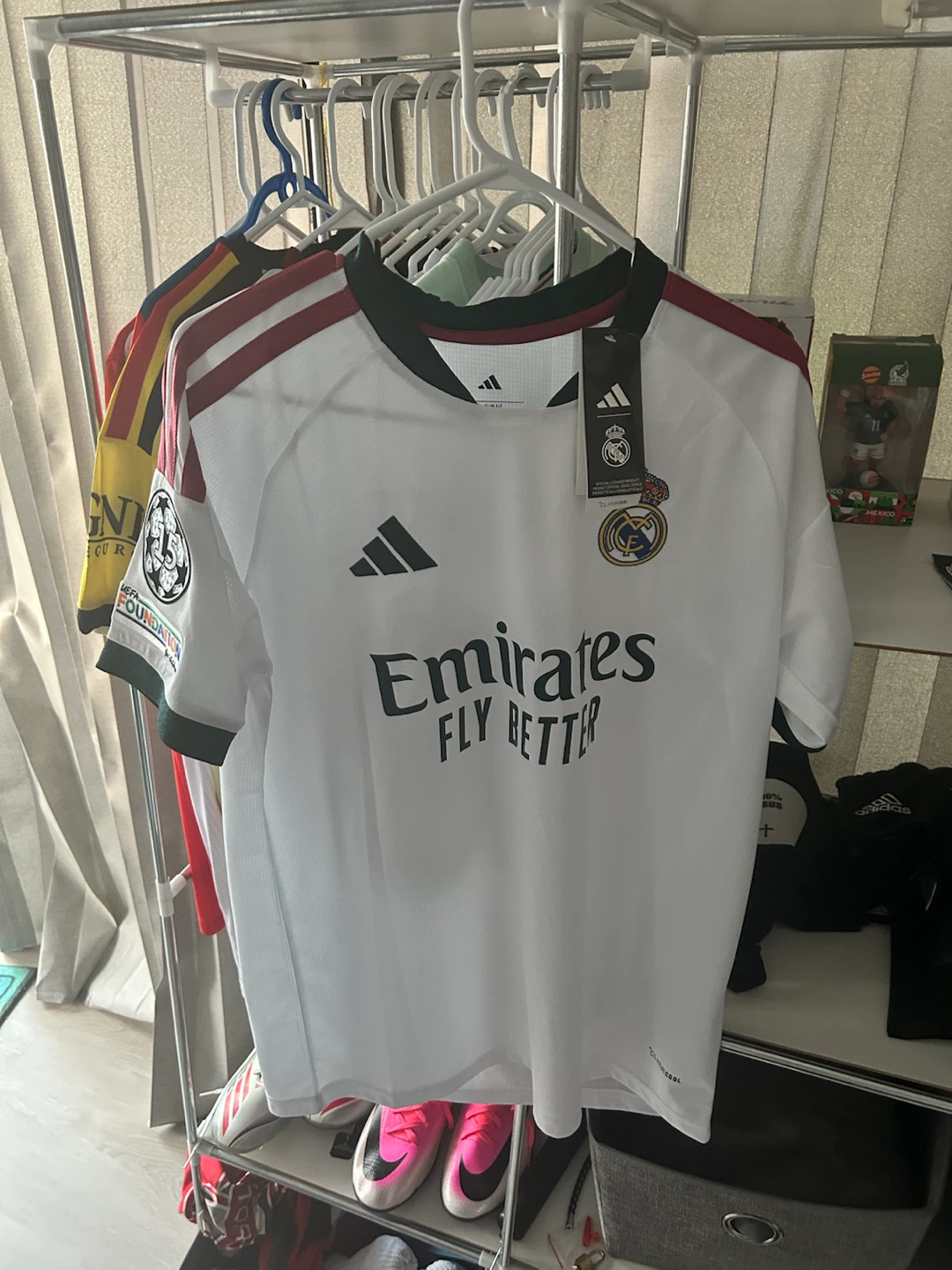 Real Madrid Mbappe jersey
