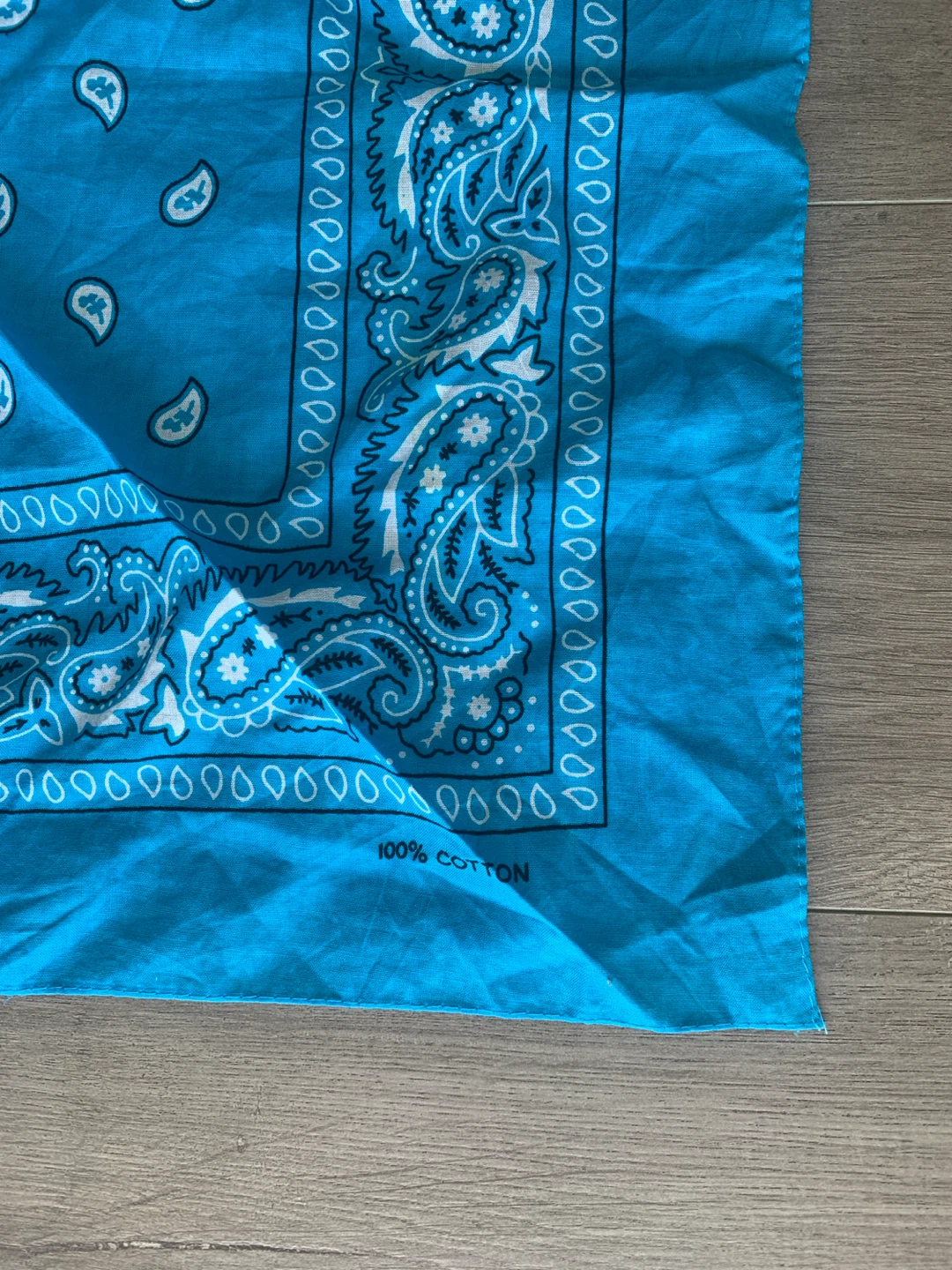 Blue Paisley Bandana - photo 3