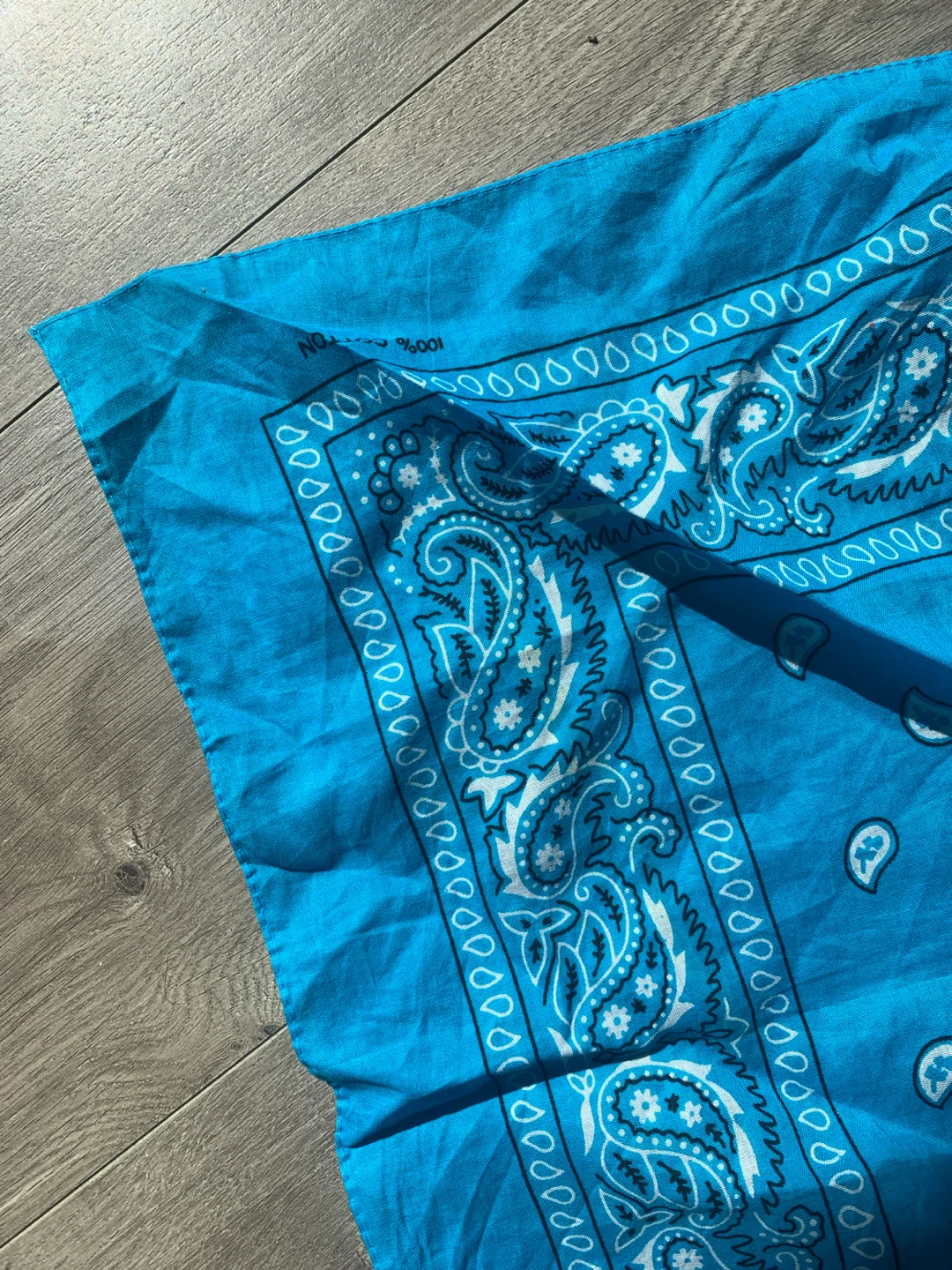 Blue Paisley Bandana - photo 4