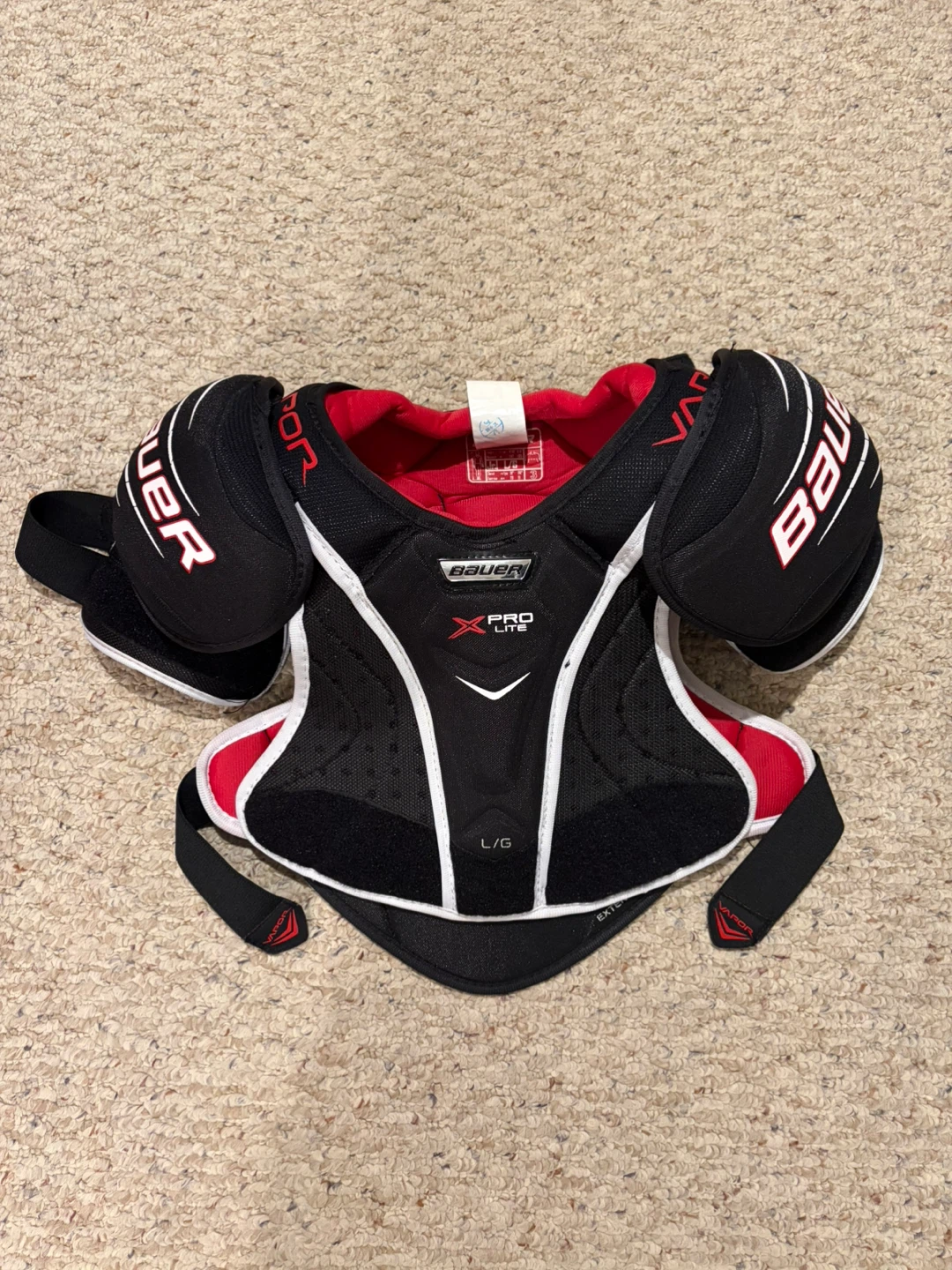 Bauer Vapor X Pro Lite Junior Hockey Shoulder Pads