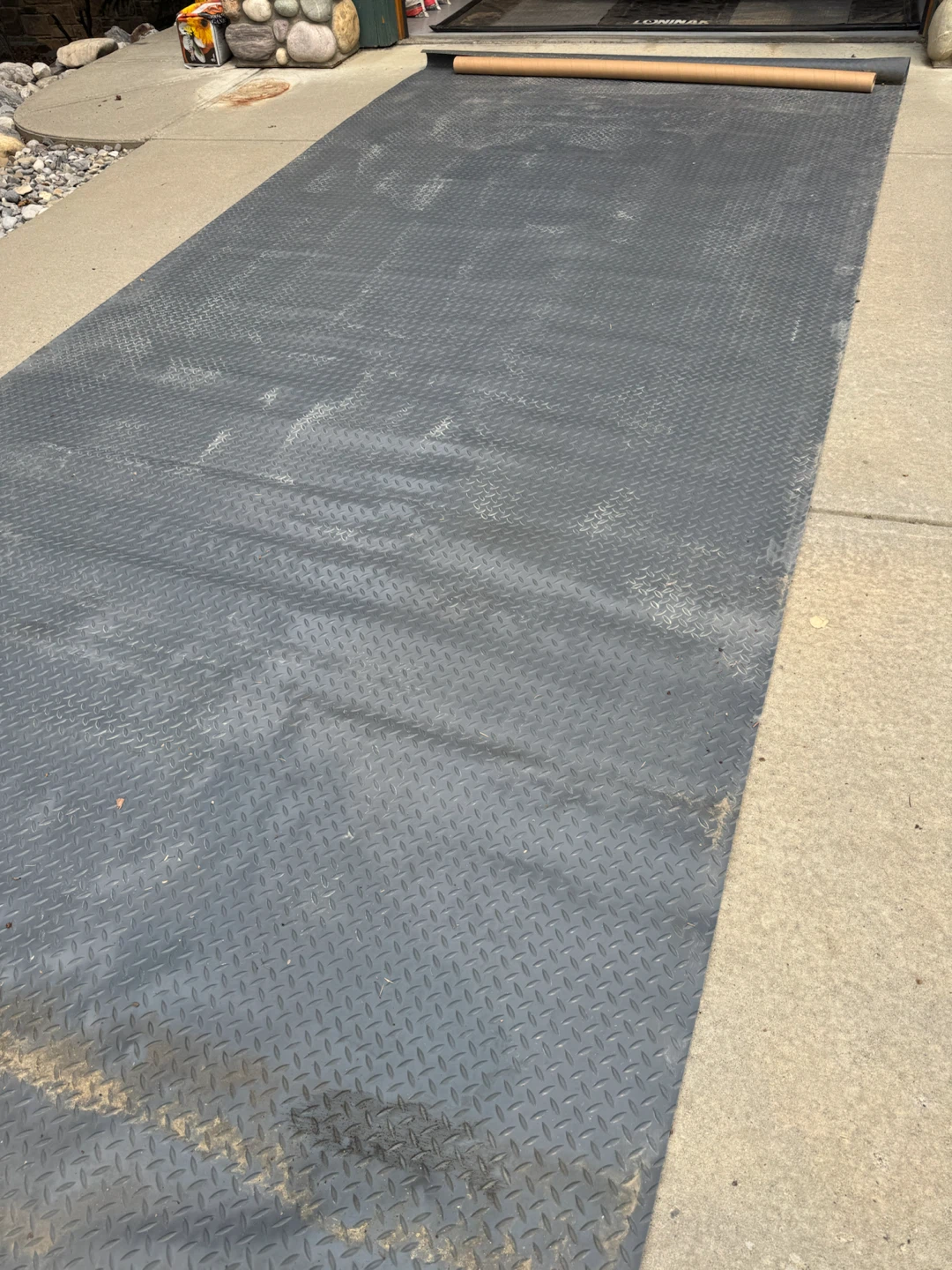 Diamond Plate Rubber Mat