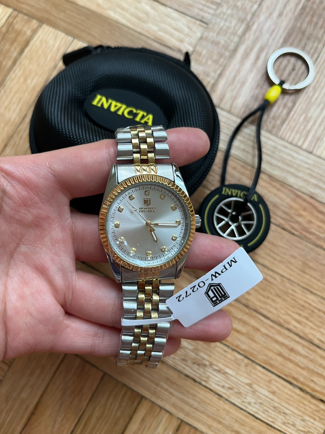 NEW Montres Prestige x Invicta Two-Tone Quartz Watch