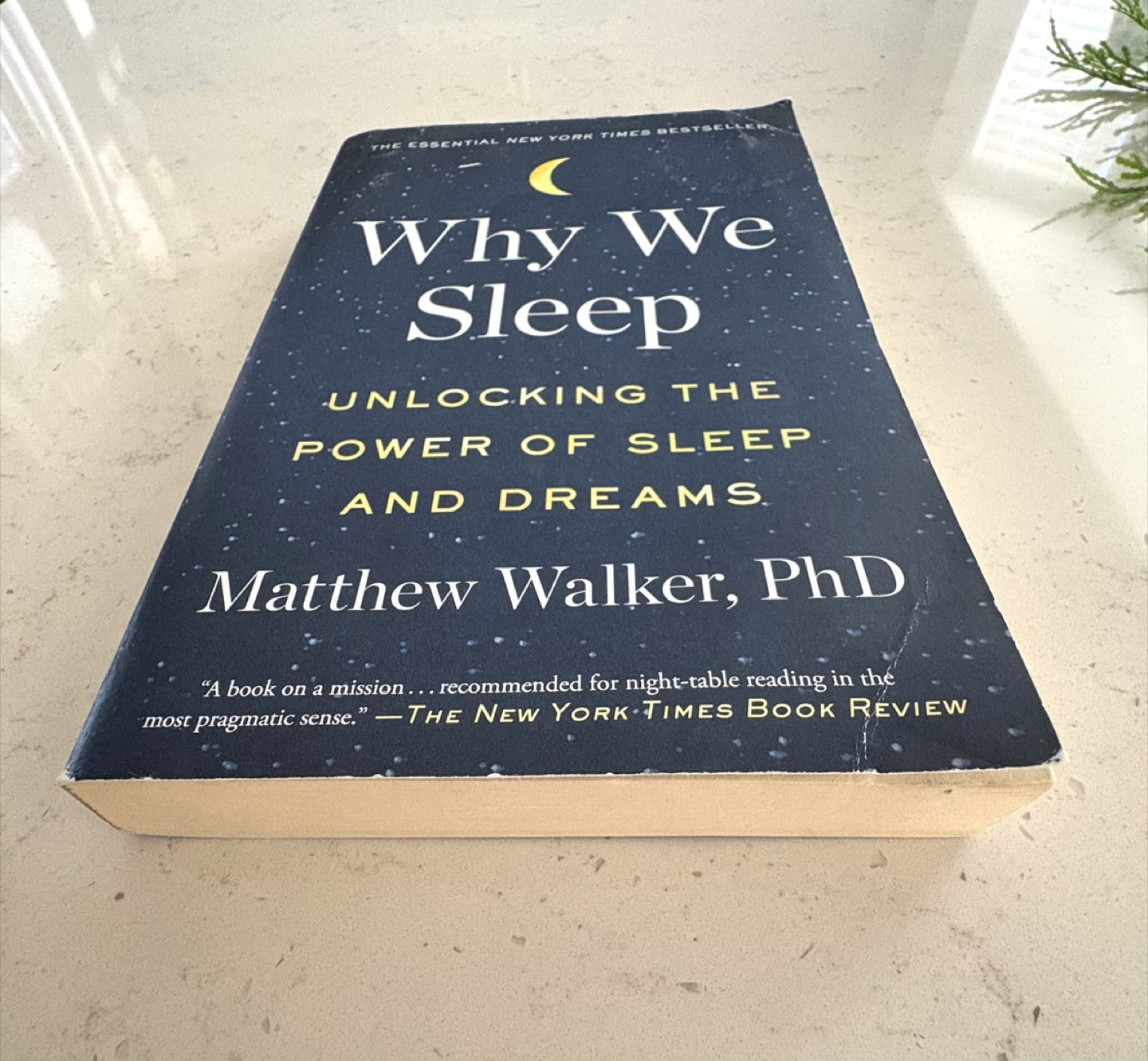 Why We Sleep by Matthew Walker, PhD