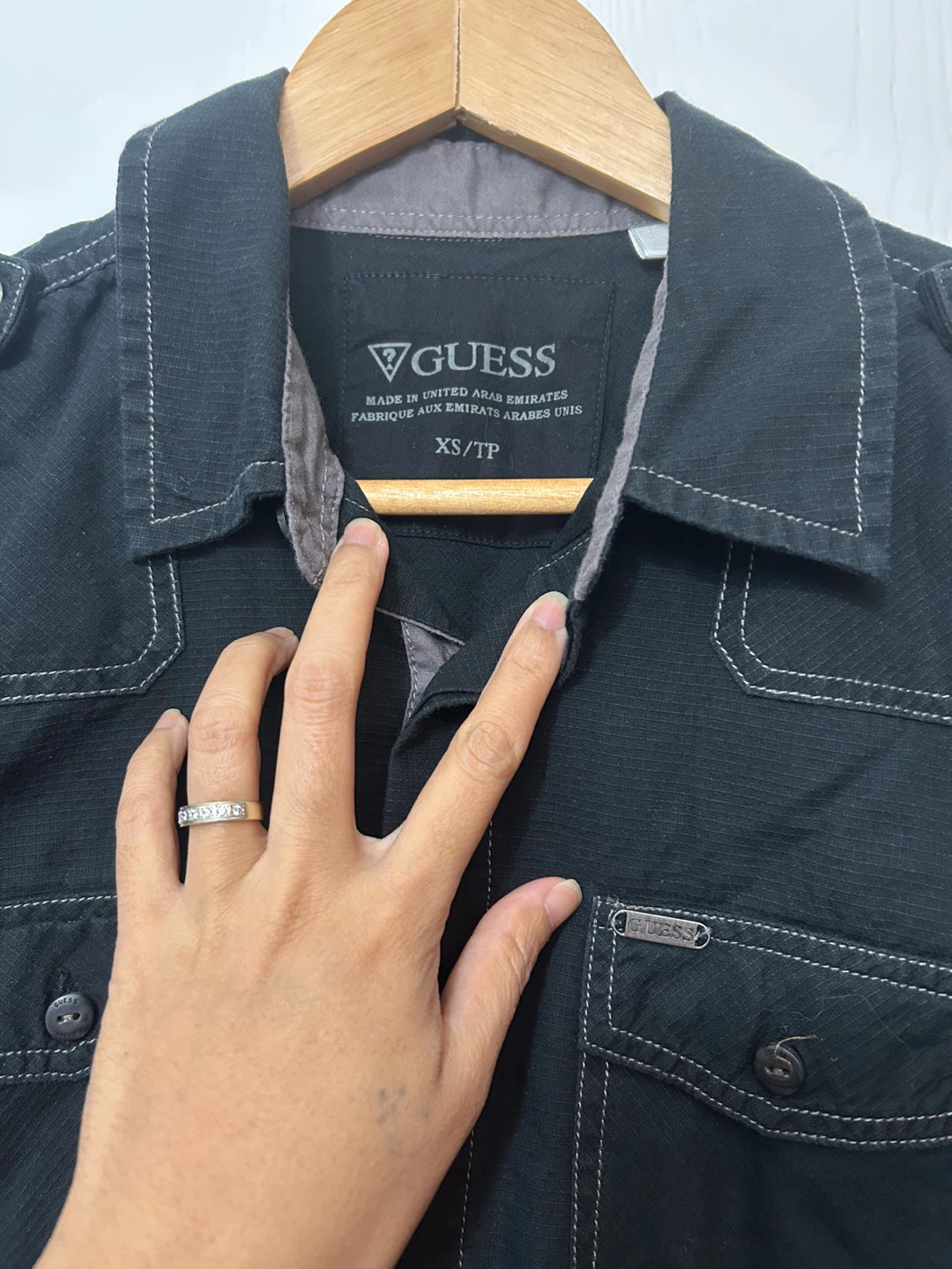 Guess Black Short Sleeve Shirt - photo 3