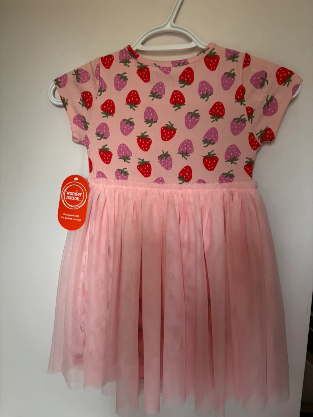 Strawberry Print Tulle Dress - photo 2