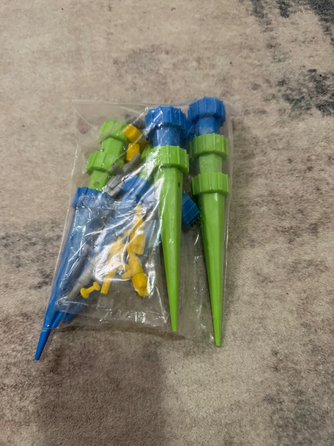 Plant Watering Spikes - Green & Blue - photo 2