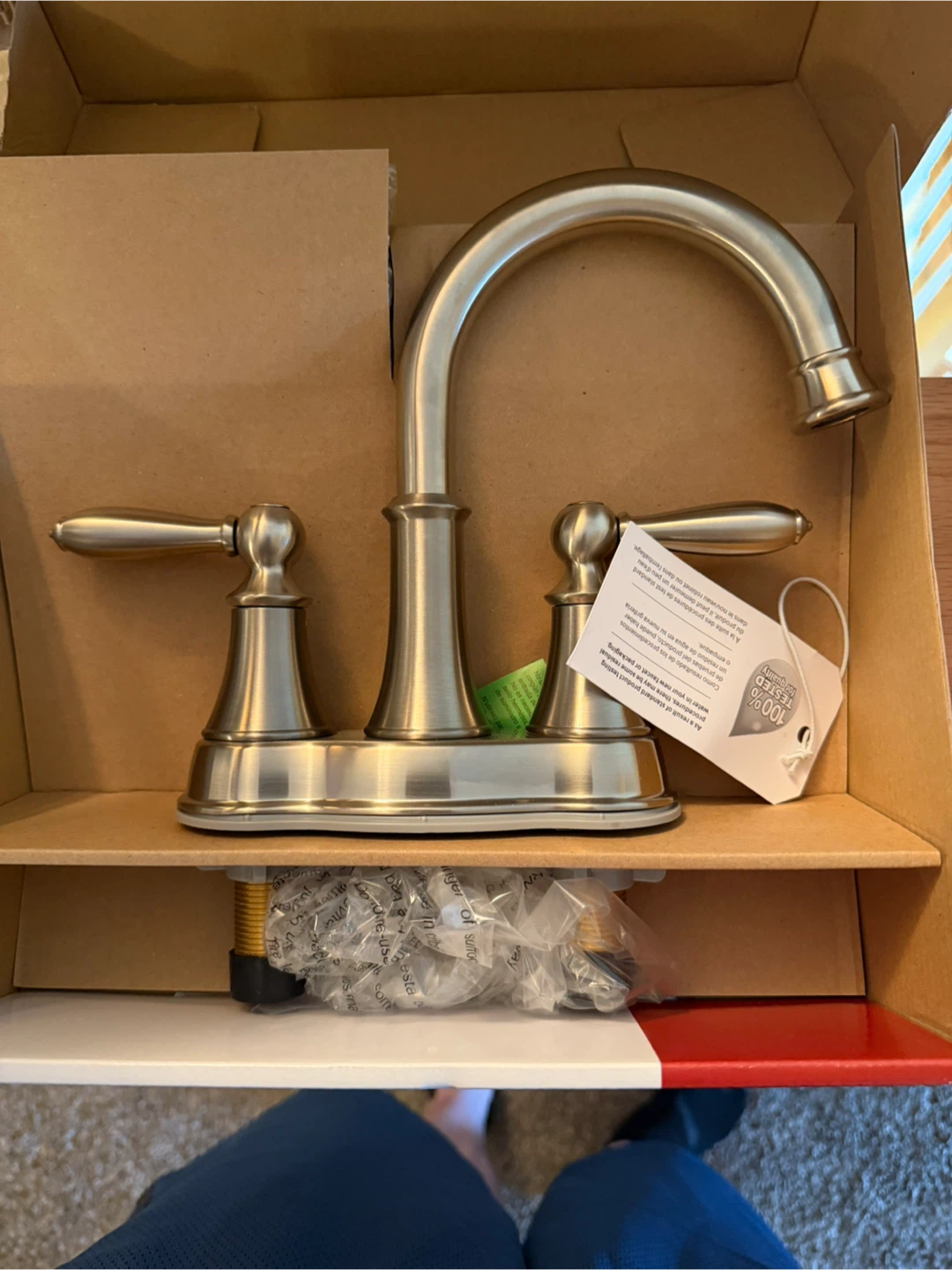 Pfister Courant 4-Inch Centerset Lavatory Faucet