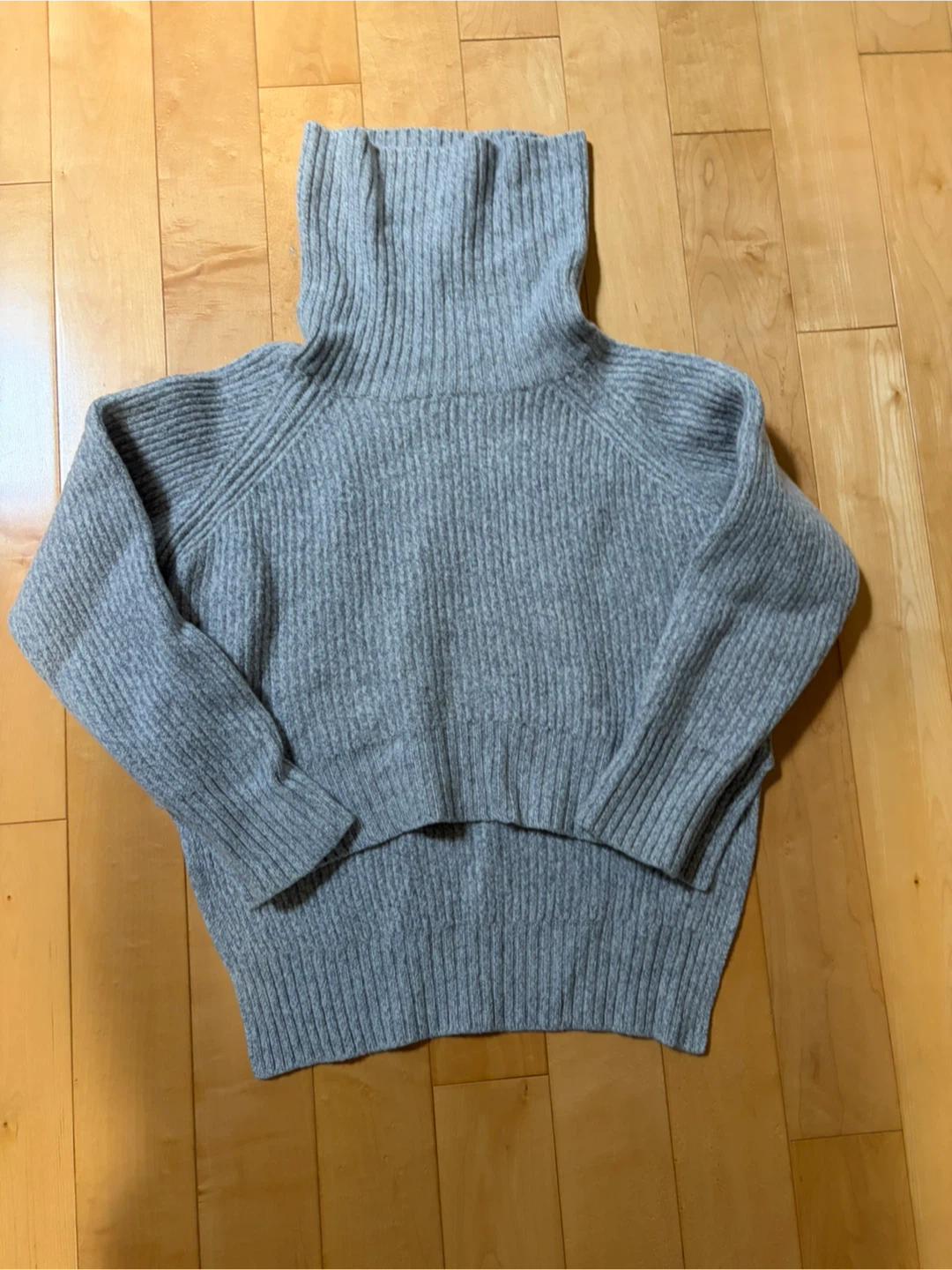 Wilfred Free Grey Turtleneck Sweater - photo 2