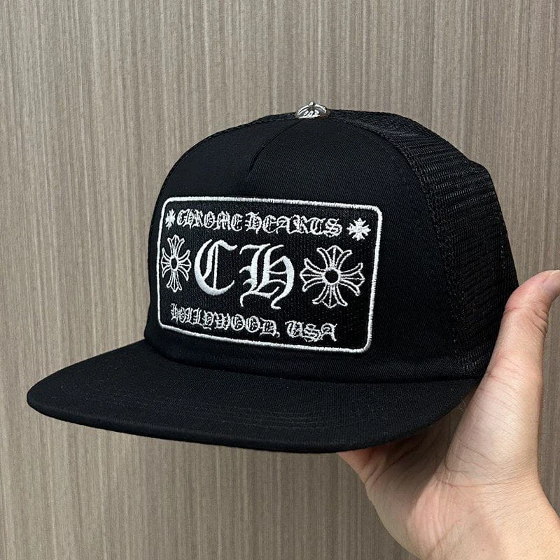 Chrome Hearts CH Hollywood Trucker Hat - photo 3
