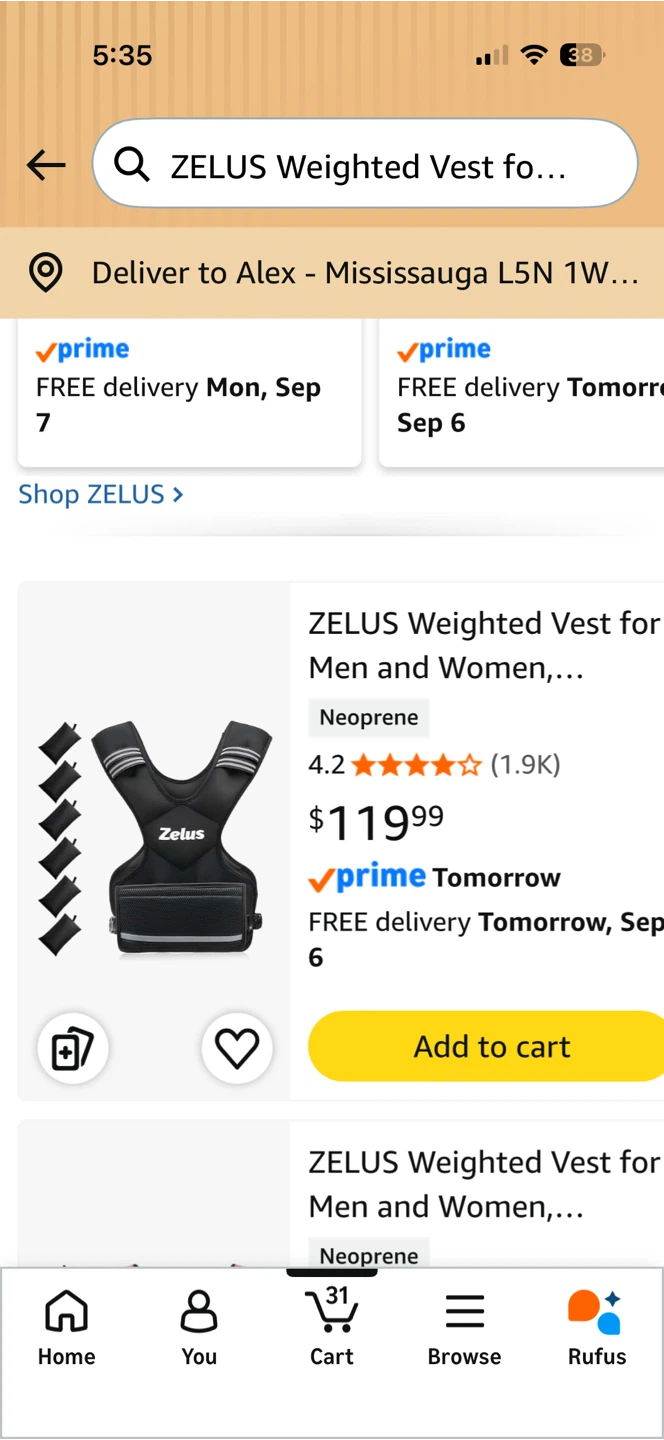 ZELUS Weighted Vest for Men and Women - photo 2