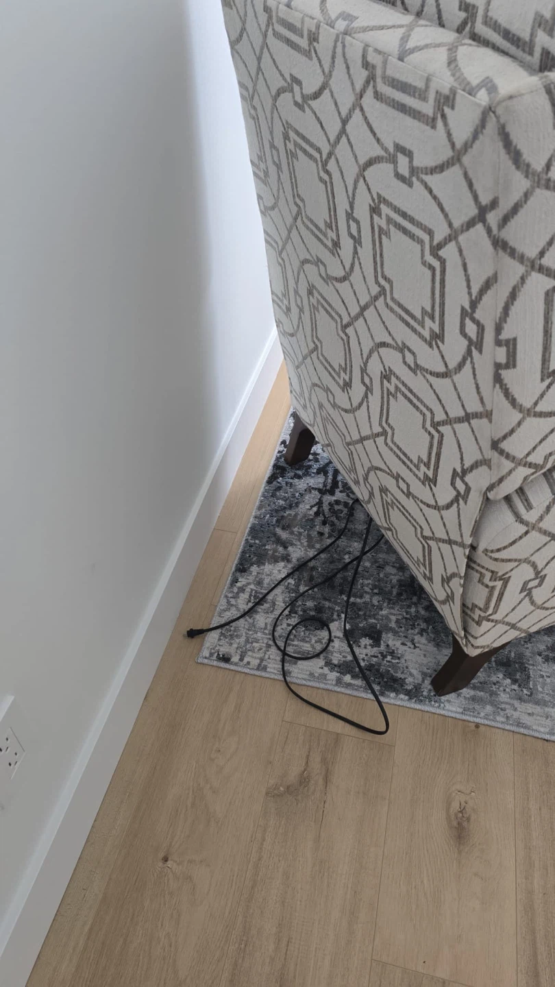 Power Recliner Chair with Geometric Pattern - photo 3