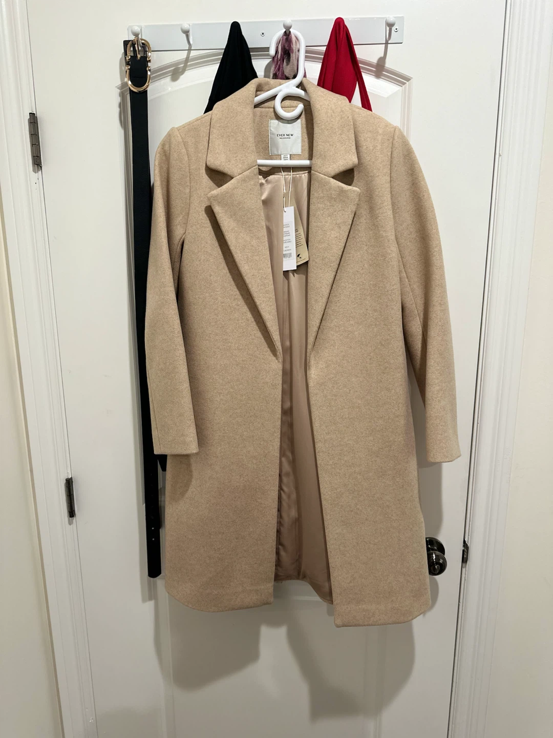 Brand New Beige/Tan knee length coat