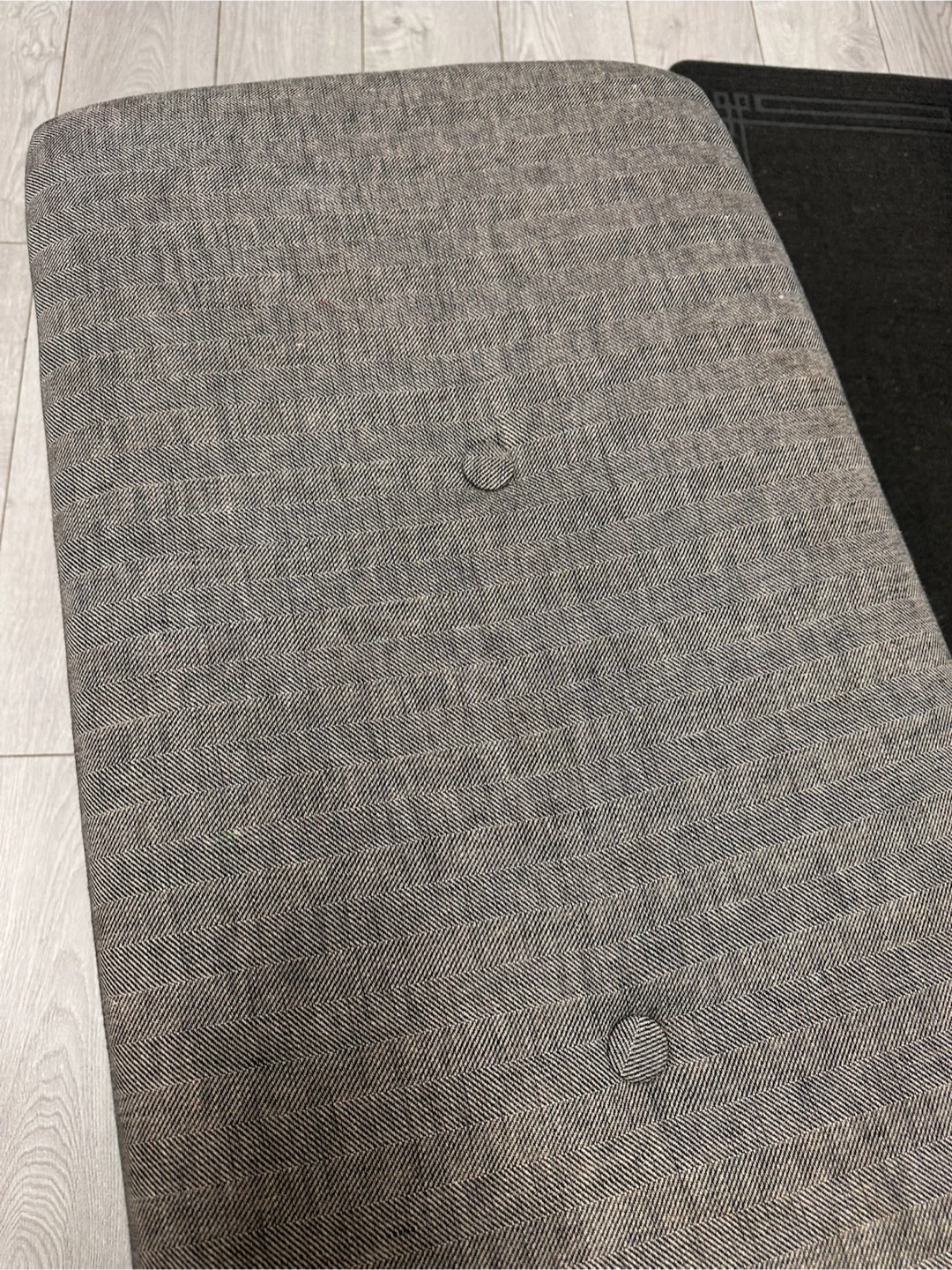 Upholstered Bench with Button Tufting - photo 3