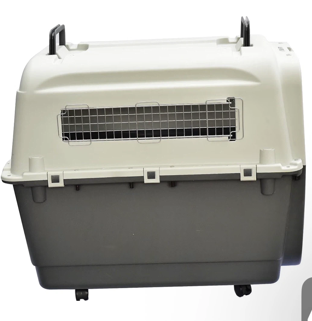 SEVENPET Iata Kennel Pet Dog Carrier Cage 89x61x74 Gray - photo 2