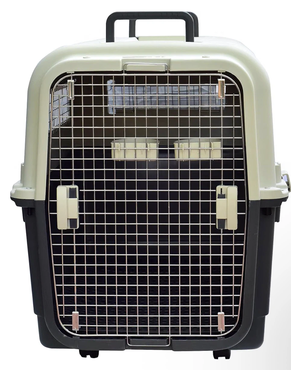 SEVENPET Iata Kennel Pet Dog Carrier Cage 89x61x74 Gray - photo 3