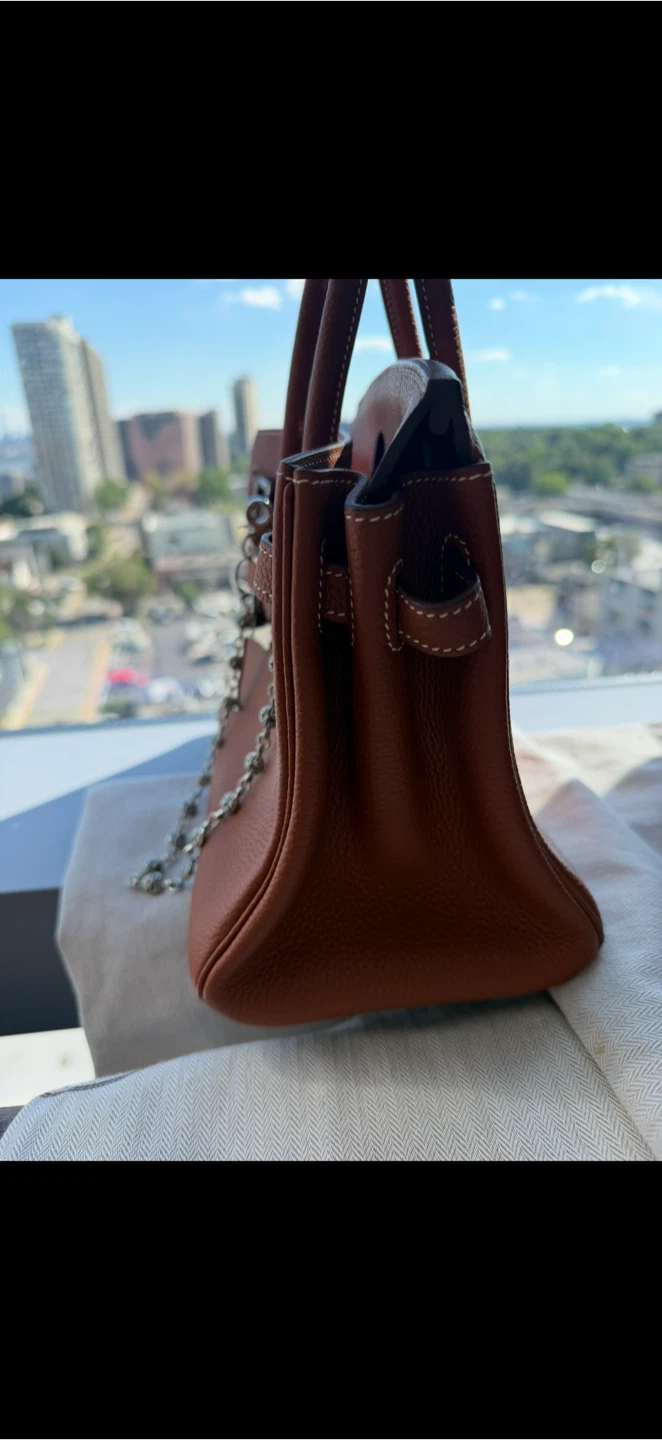 Hermes Birkin Bag with Chrome Hearts Chain - photo 5