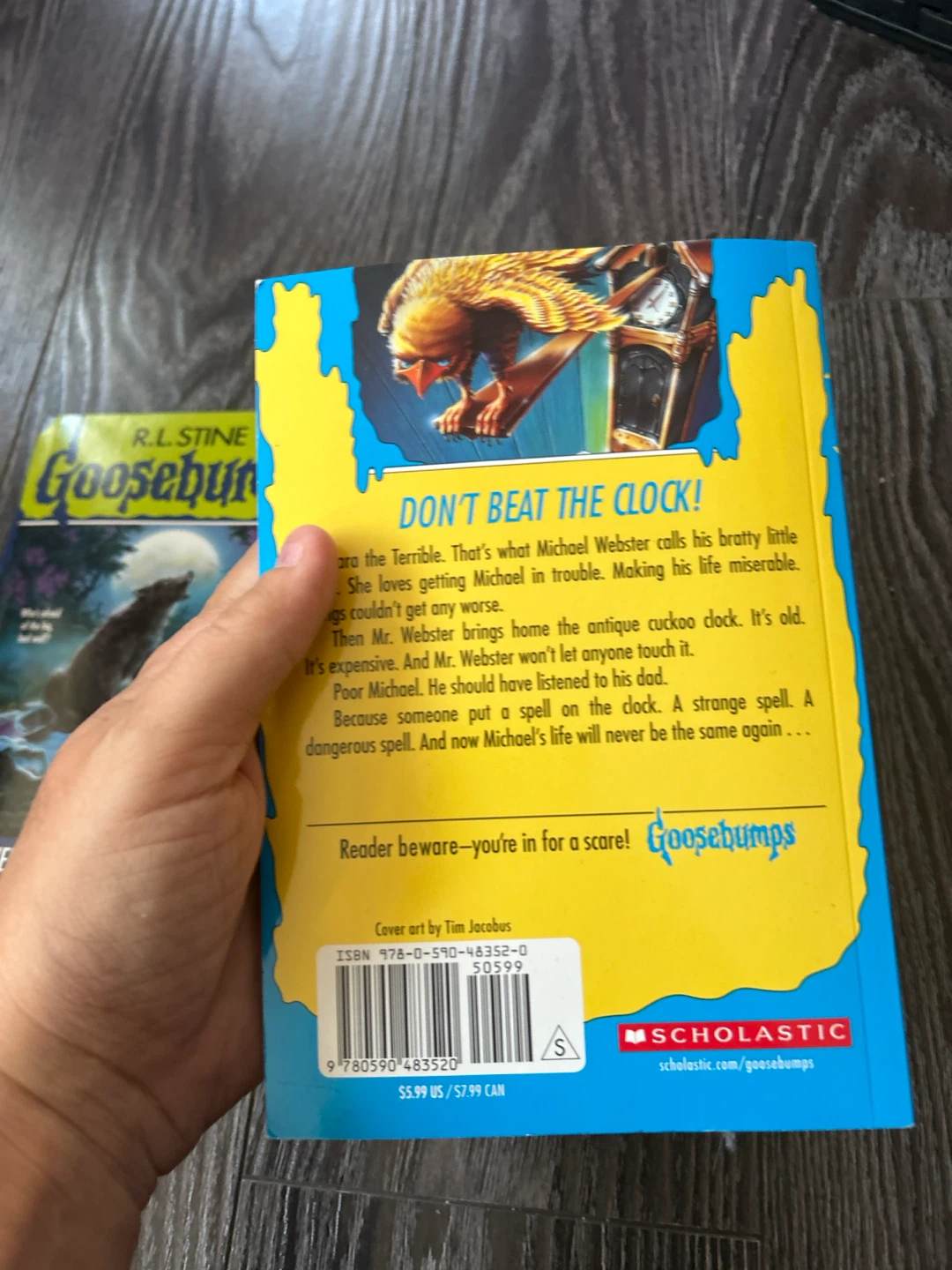 2 Goosebumps Books by R.L. Stine - photo 4