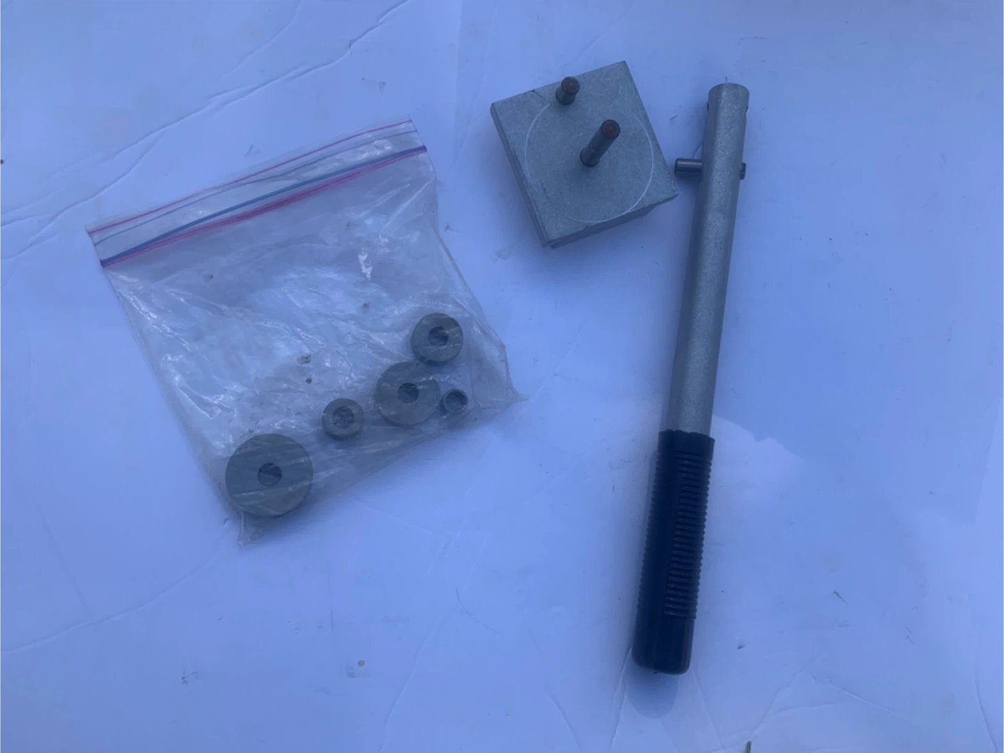 Manual Compact Metal Bender with Dies.