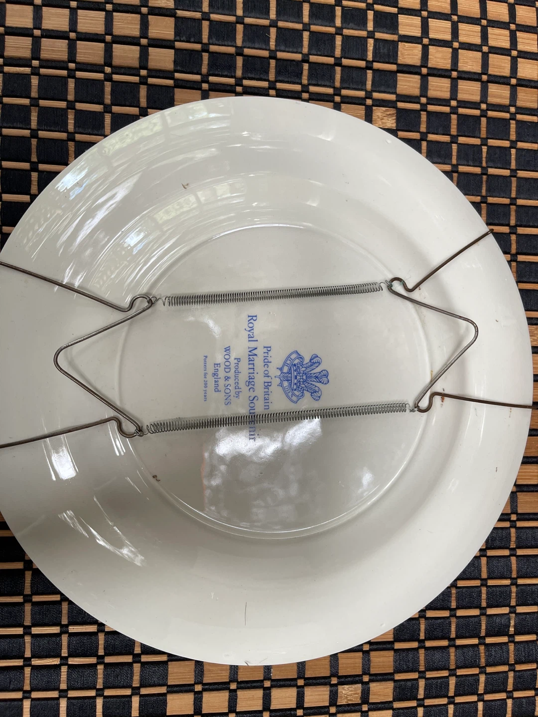 Wood & Sons Royal Marriage Commemorative Plate - photo 3
