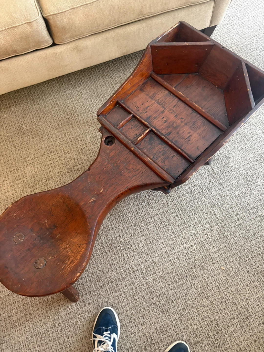 Antique Wooden Cobbler's Bench