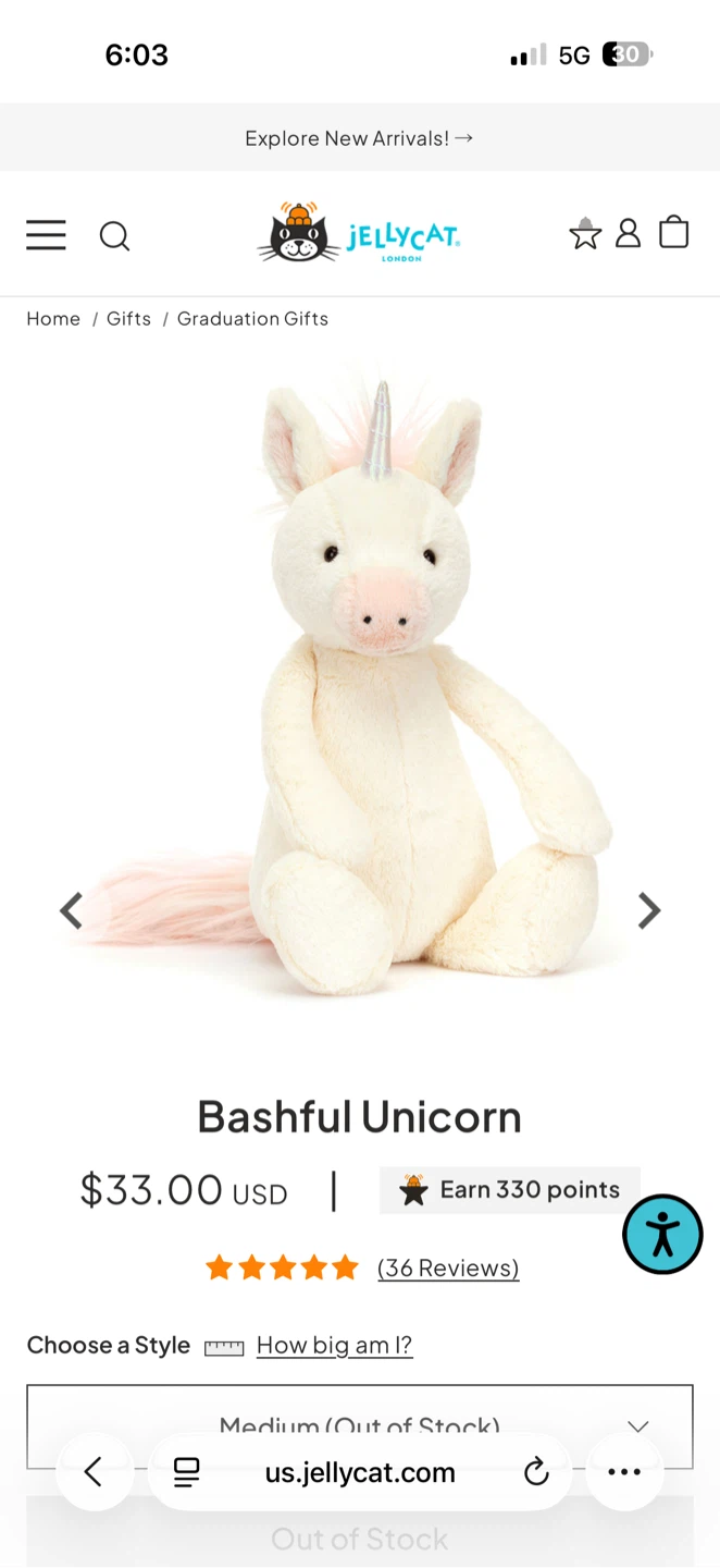Jellycat unicorn - photo 2