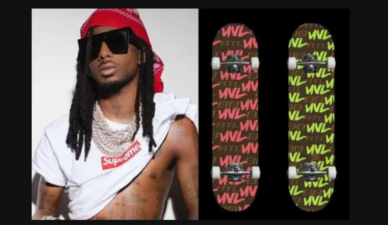 VLONE ATL Skateboard Deck - photo 4