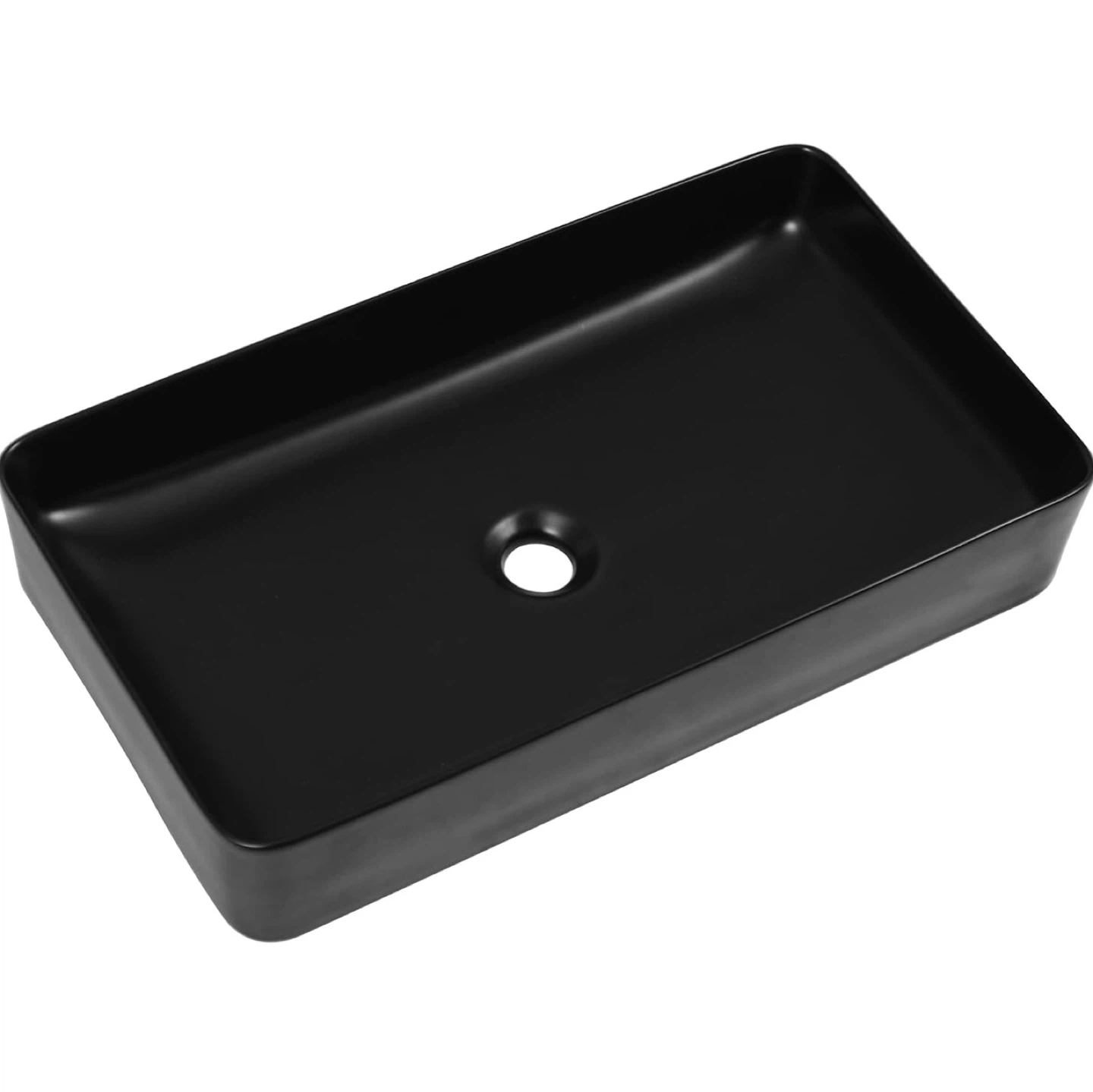 24"x14" Black Bathroom Vessel Sink - BNIB - photo 2