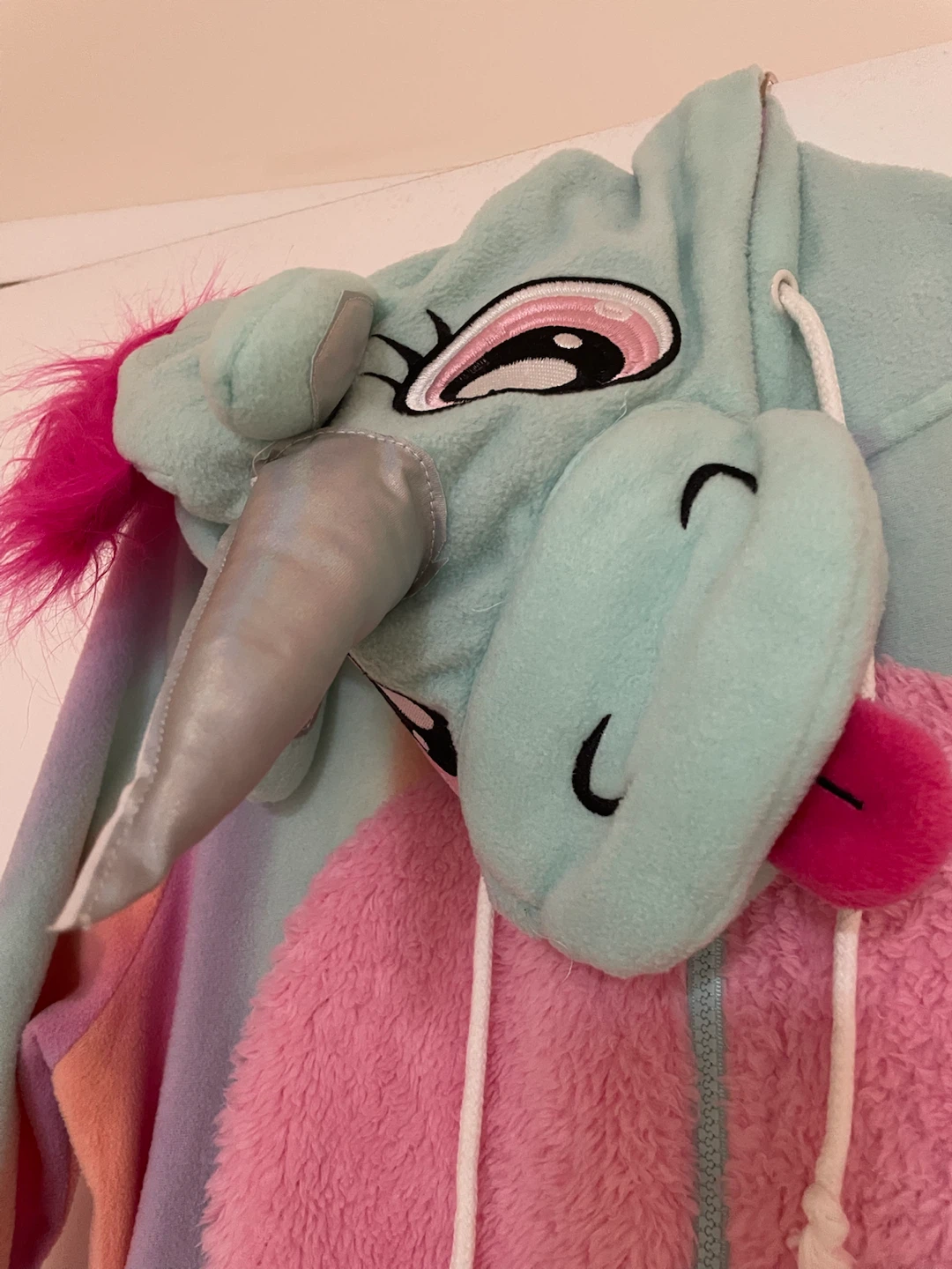 Bluenotes Unicorn Onesie Pajamas (Small (adult) - photo 5