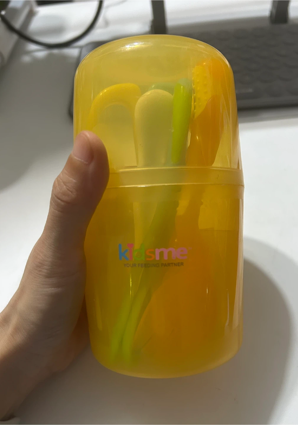 7pcs Kidsme Feeding Utensil Set with Case - photo 5