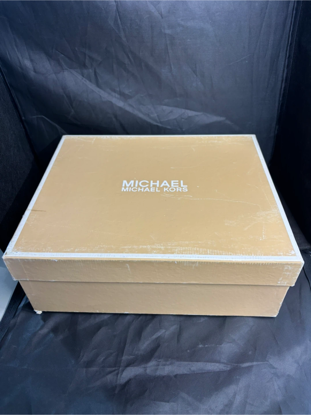 Michael Kors - Carla Platform Wedge, black leather, Size 6 M - photo 2