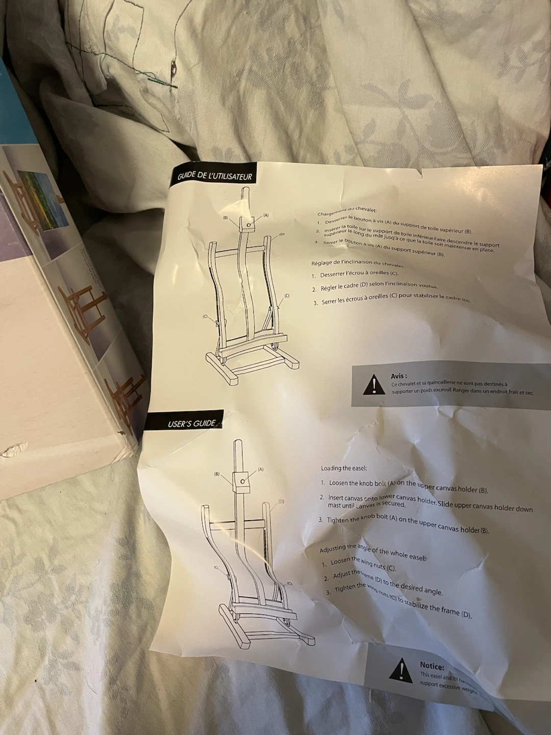 Artist's Loft Studio Table Easel brand new in box - photo 5