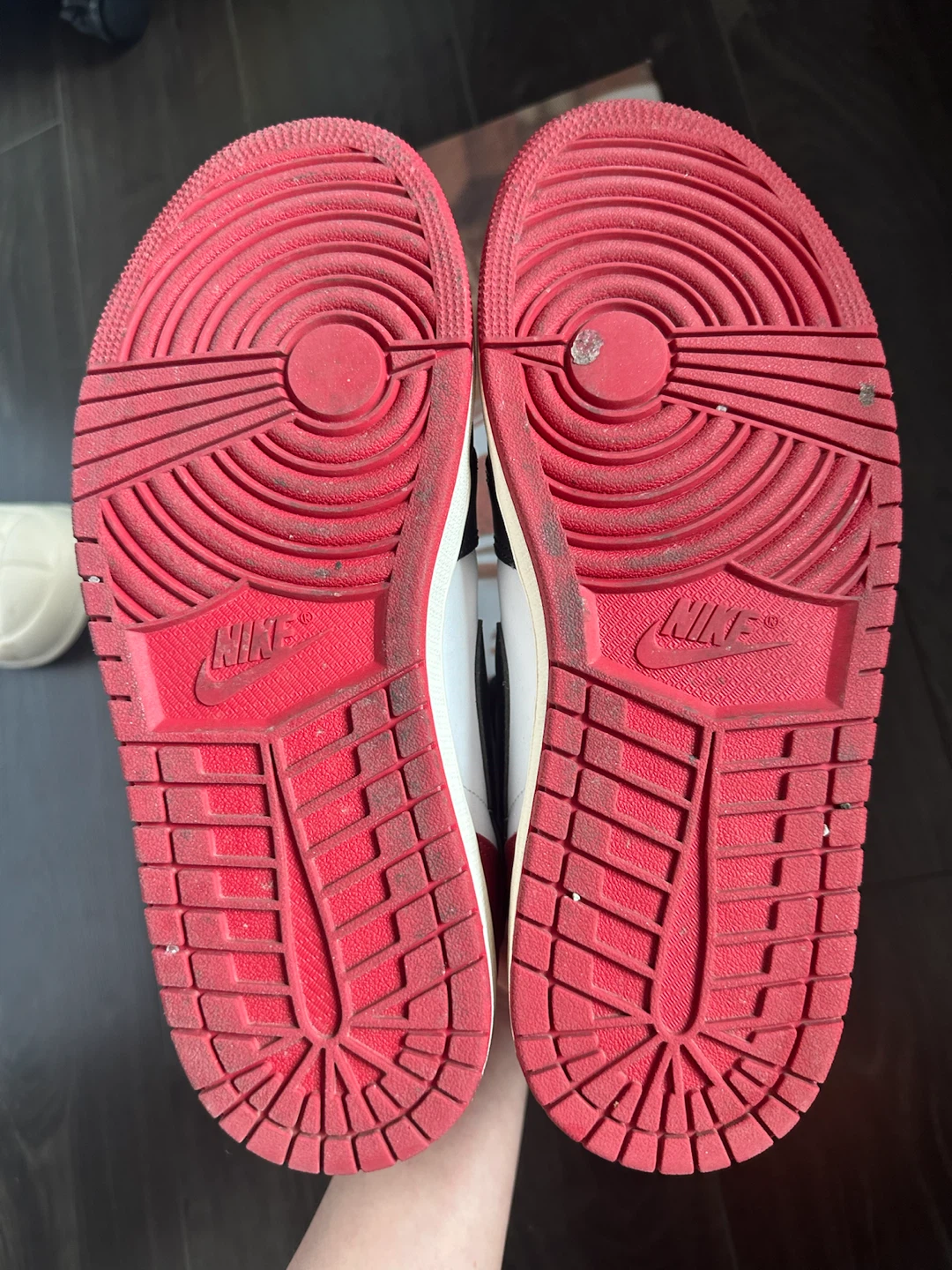 Nike Air Jordan 1 High OG Retro Black Toe Reimagined Size 9.5 - photo 5