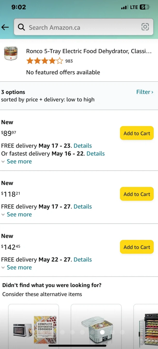 Ronco 5-Tray Electric Food Dehydrator - photo 4