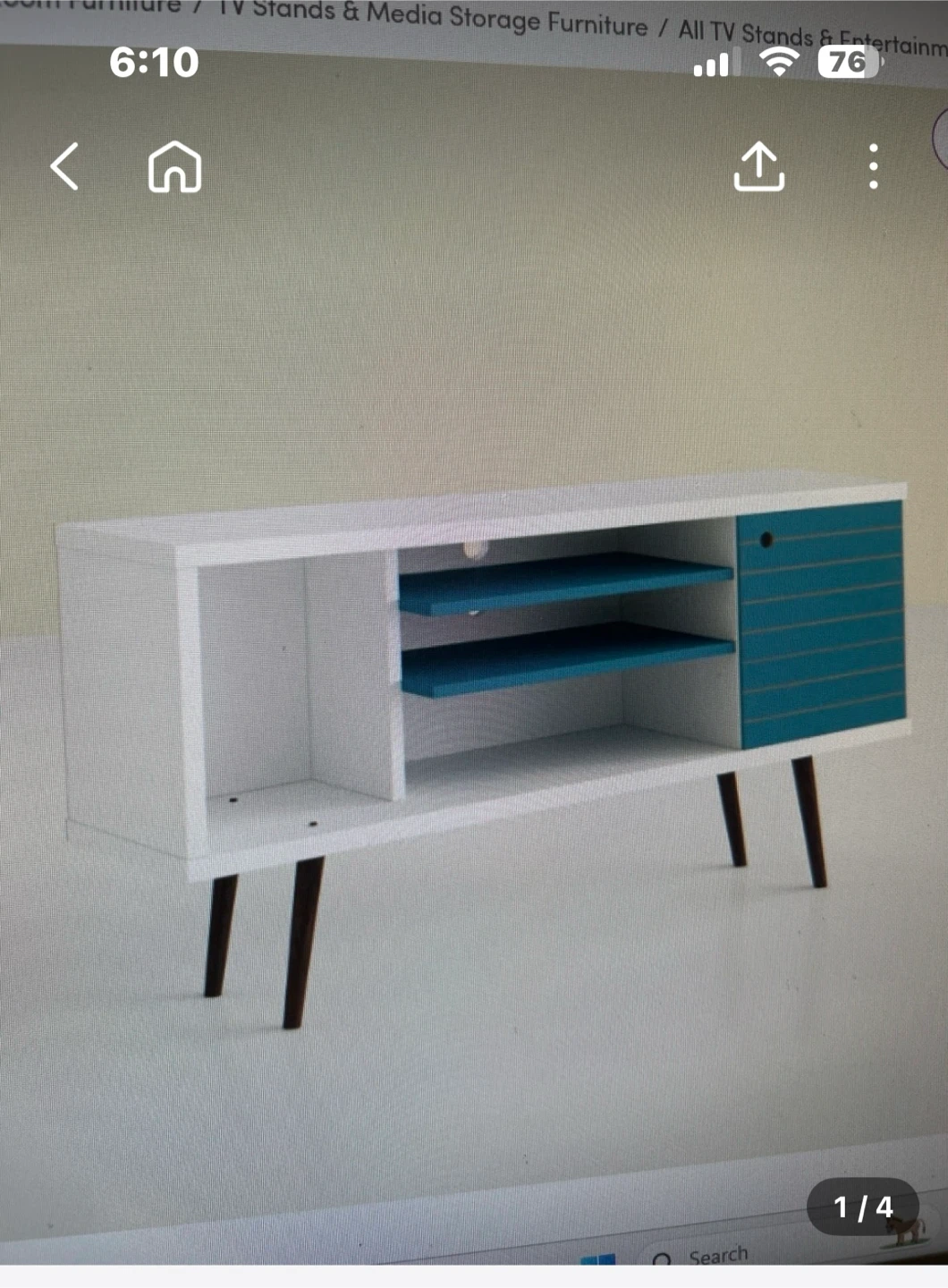 Mid-Century Modern TV Stand